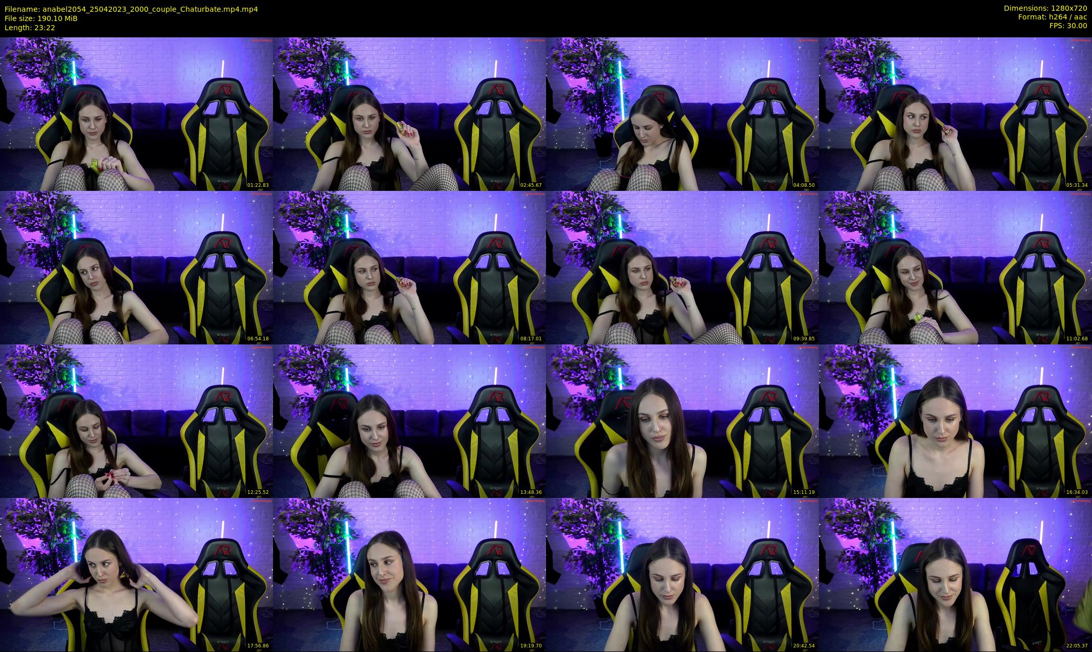 anabel2054 — 24 minute Chaturbate female cam show recording, 720p, Apr 25, 2023