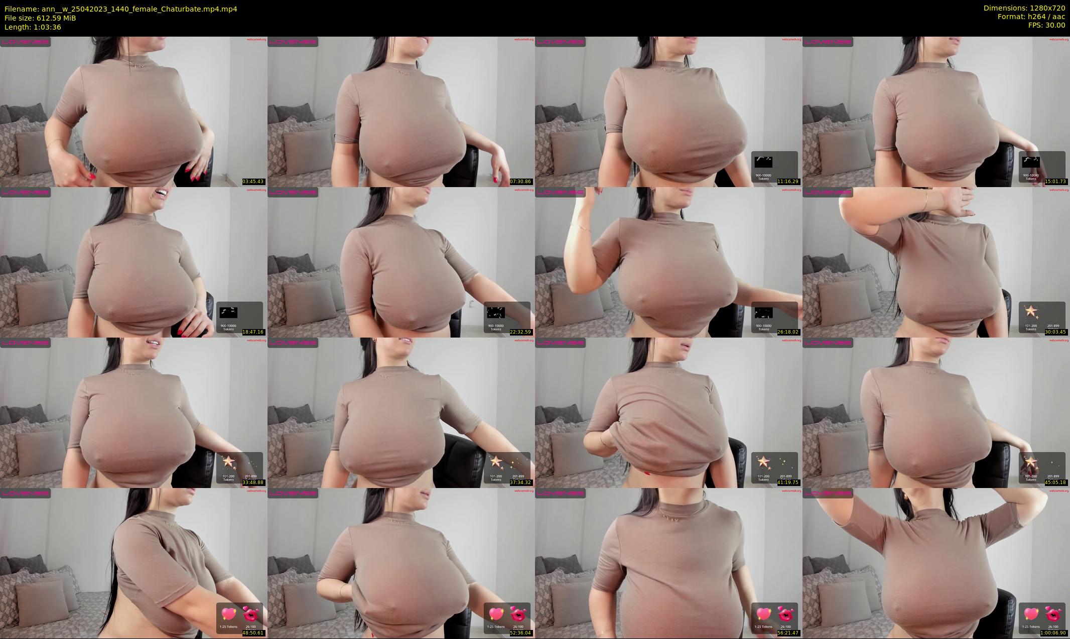 ann__w — 64 minute Chaturbate female cam show recording, 720p, Apr 25, 2023
