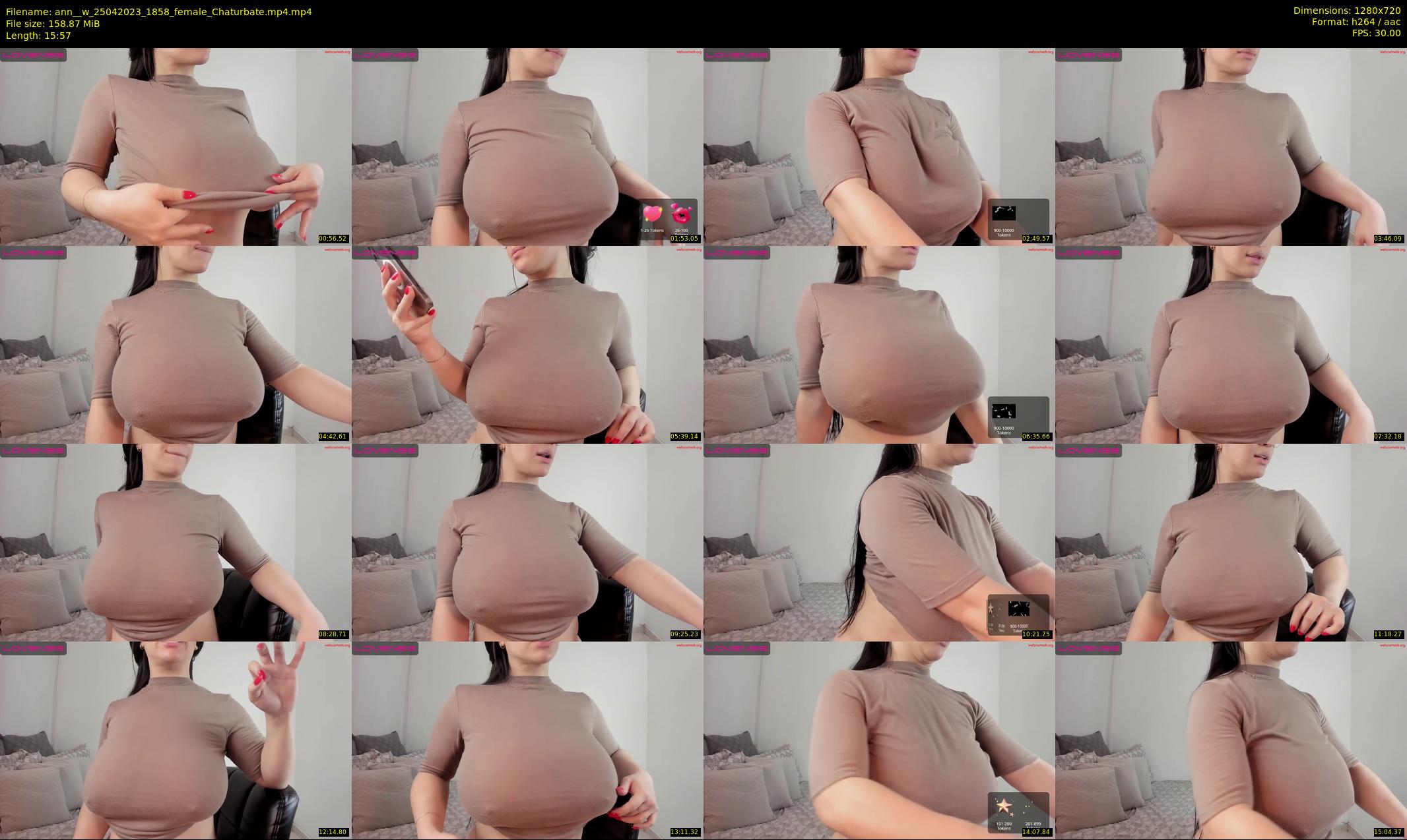 ann__w — 16 minute Chaturbate female cam show recording, 720p, Apr 25, 2023