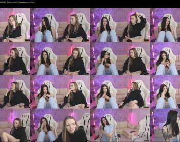 bright_diamonds_054 — 8 minute Chaturbate couple cam show recording, 720p, Apr 25, 2023
