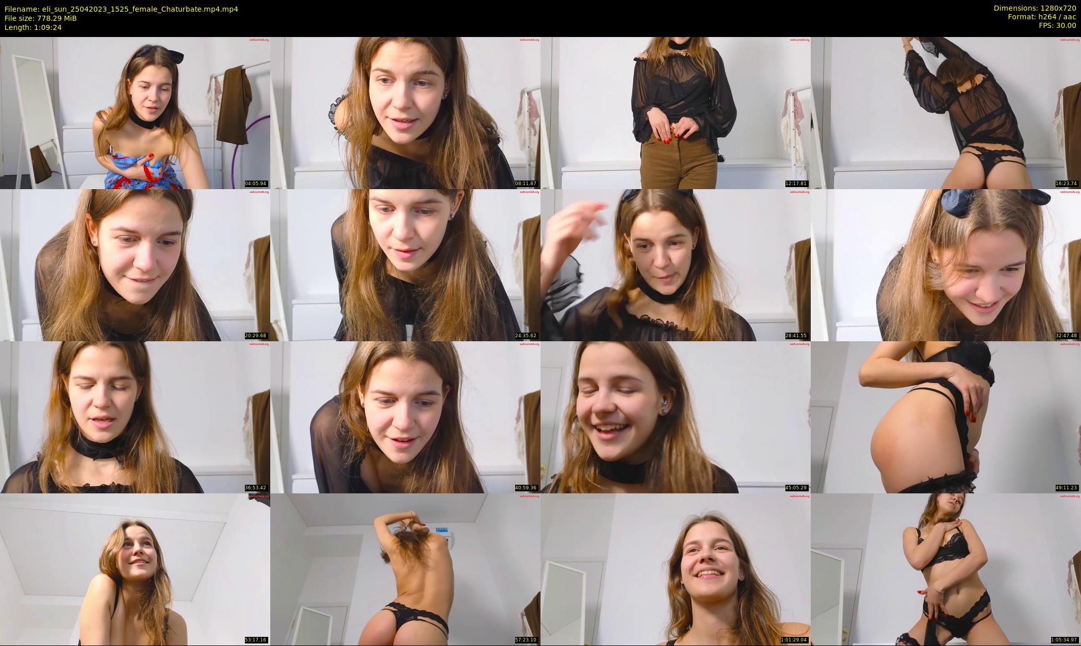 eli_sun — 70 minute Chaturbate female cam show recording, 720p, Apr 25, 2023