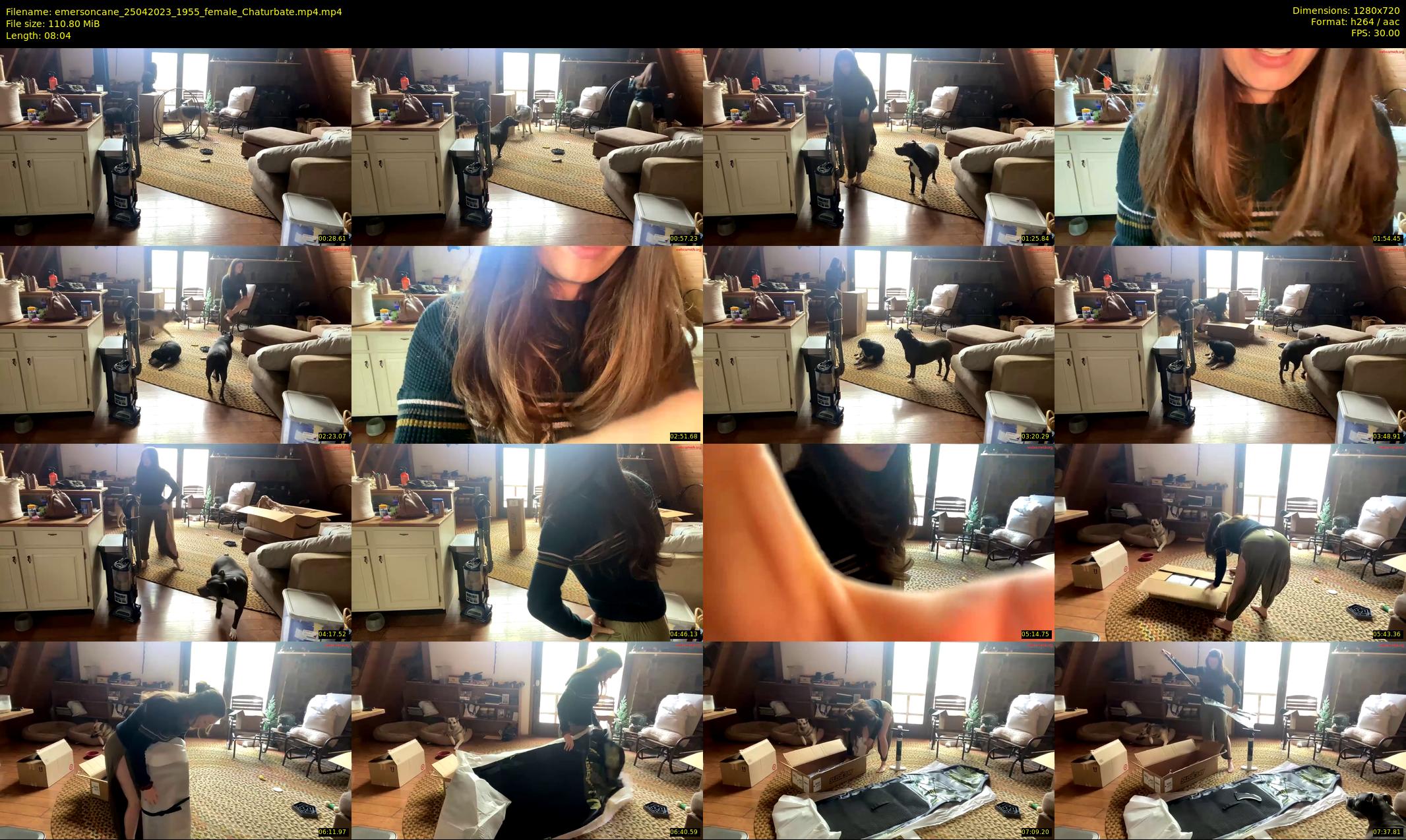 emersoncane — 9 minute Chaturbate female cam show recording, 720p, Apr 25, 2023