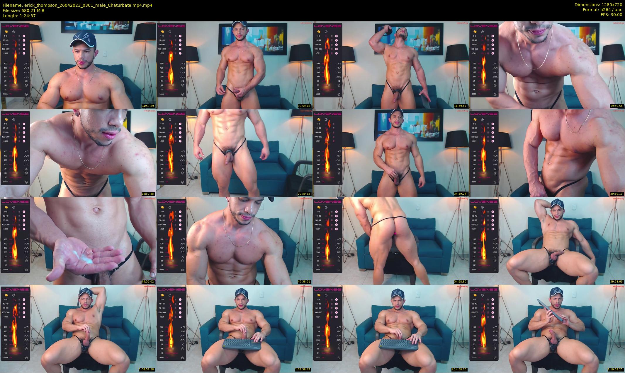 erick_thompson — 85 minute Chaturbate male cam show recording, 720p, Apr 26, 2023