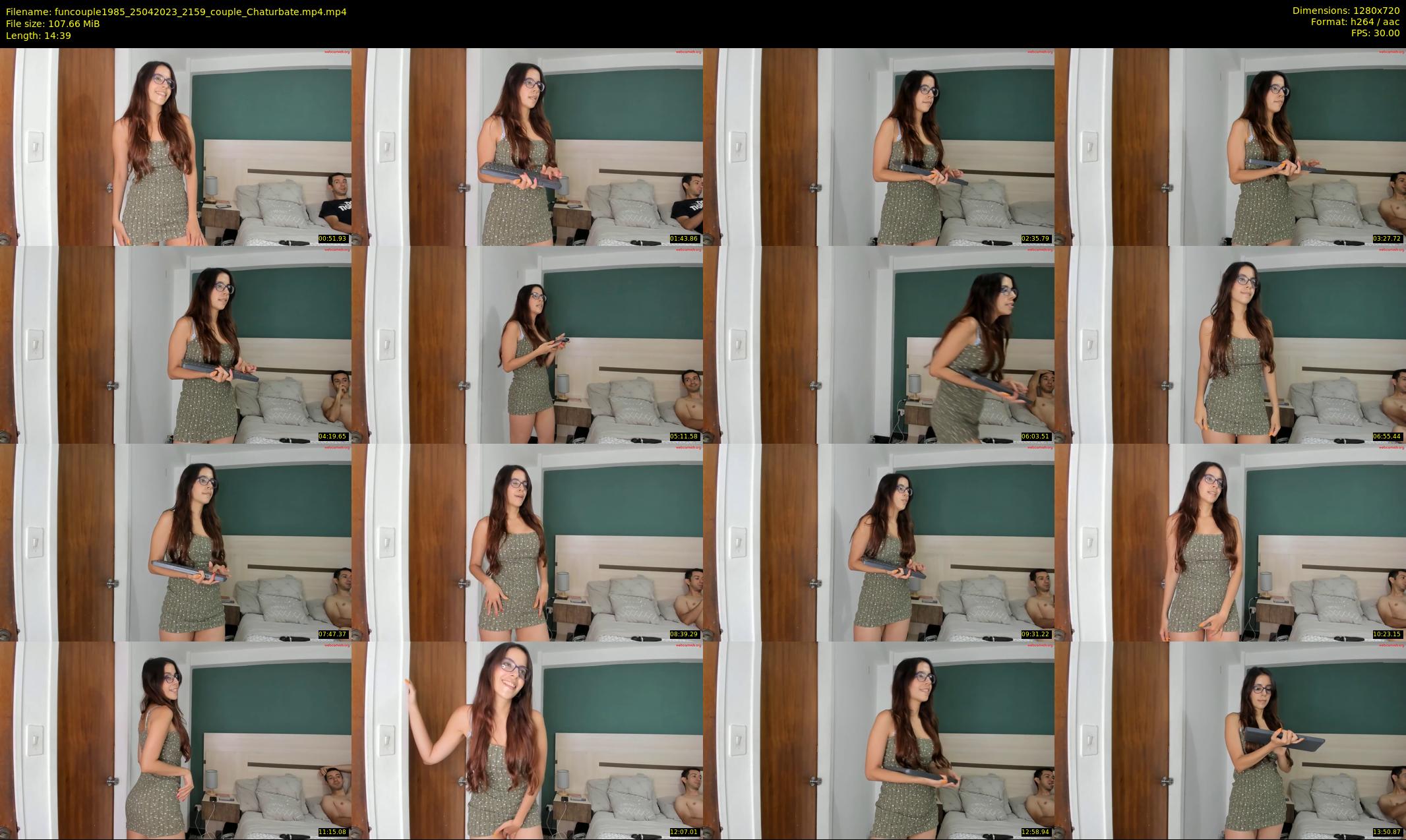 funcouple1985 — 15 minute Chaturbate couple cam show recording, 720p, Apr 25, 2023