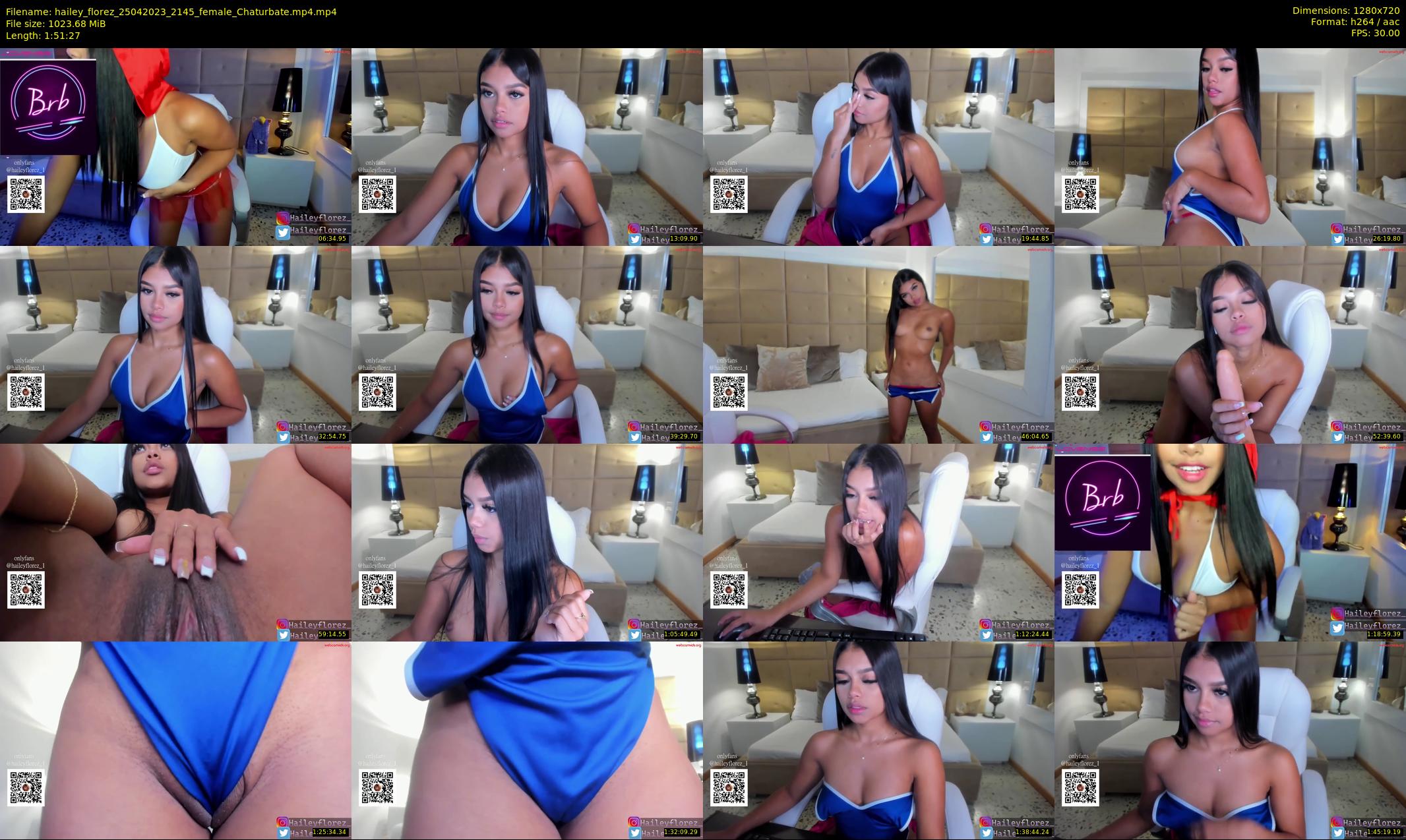 hailey_florez — 112 minute Chaturbate female cam show recording, 720p, Apr 25, 2023