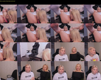 hottyblonds — 41 minute Chaturbate couple cam show recording, 720p, Apr 26, 2023