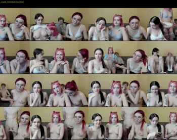 loossers — 15 minute Chaturbate couple cam show recording, 720p, Apr 25, 2023