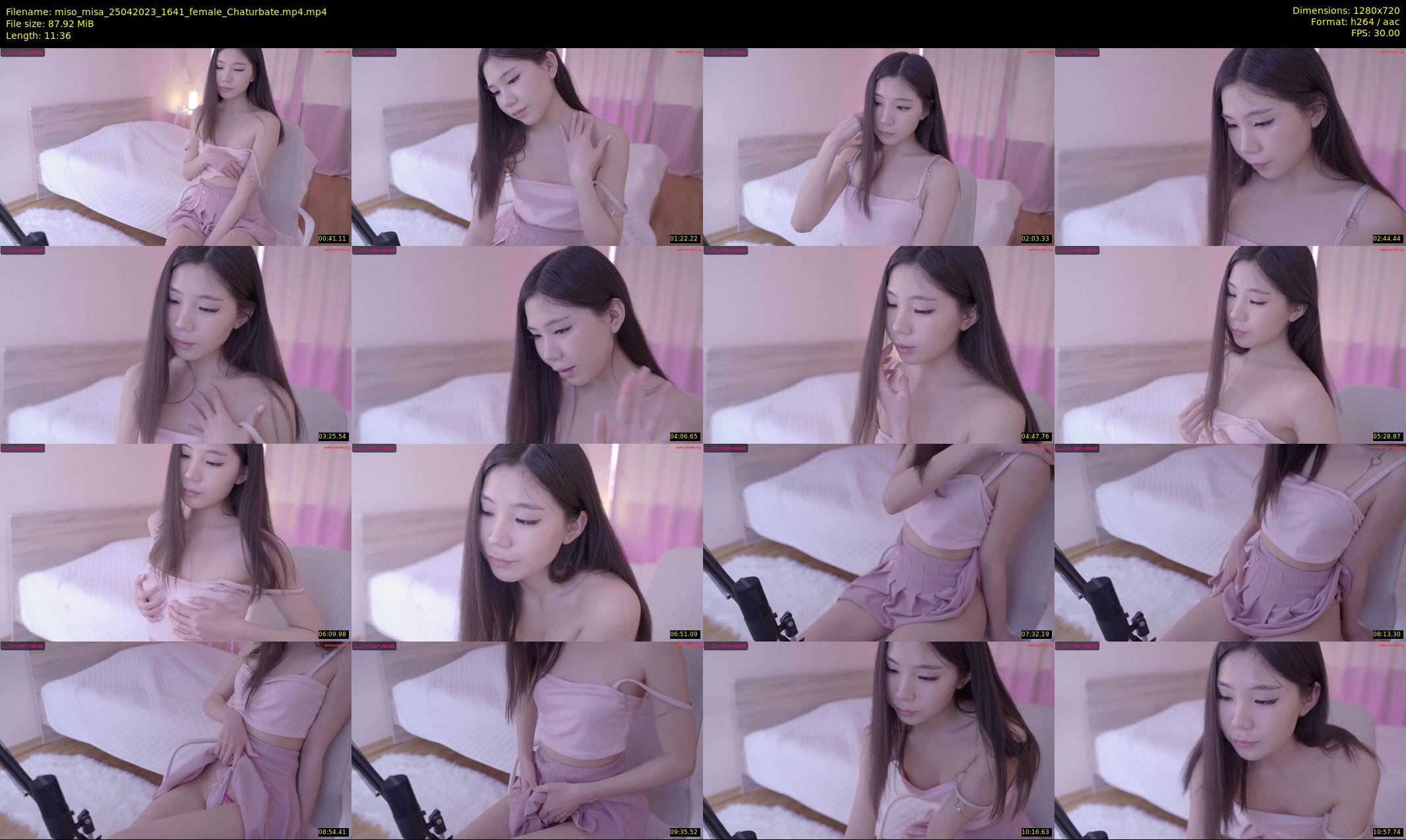 miso_misa — 12 minute Chaturbate female cam show recording, 720p, Apr 25, 2023