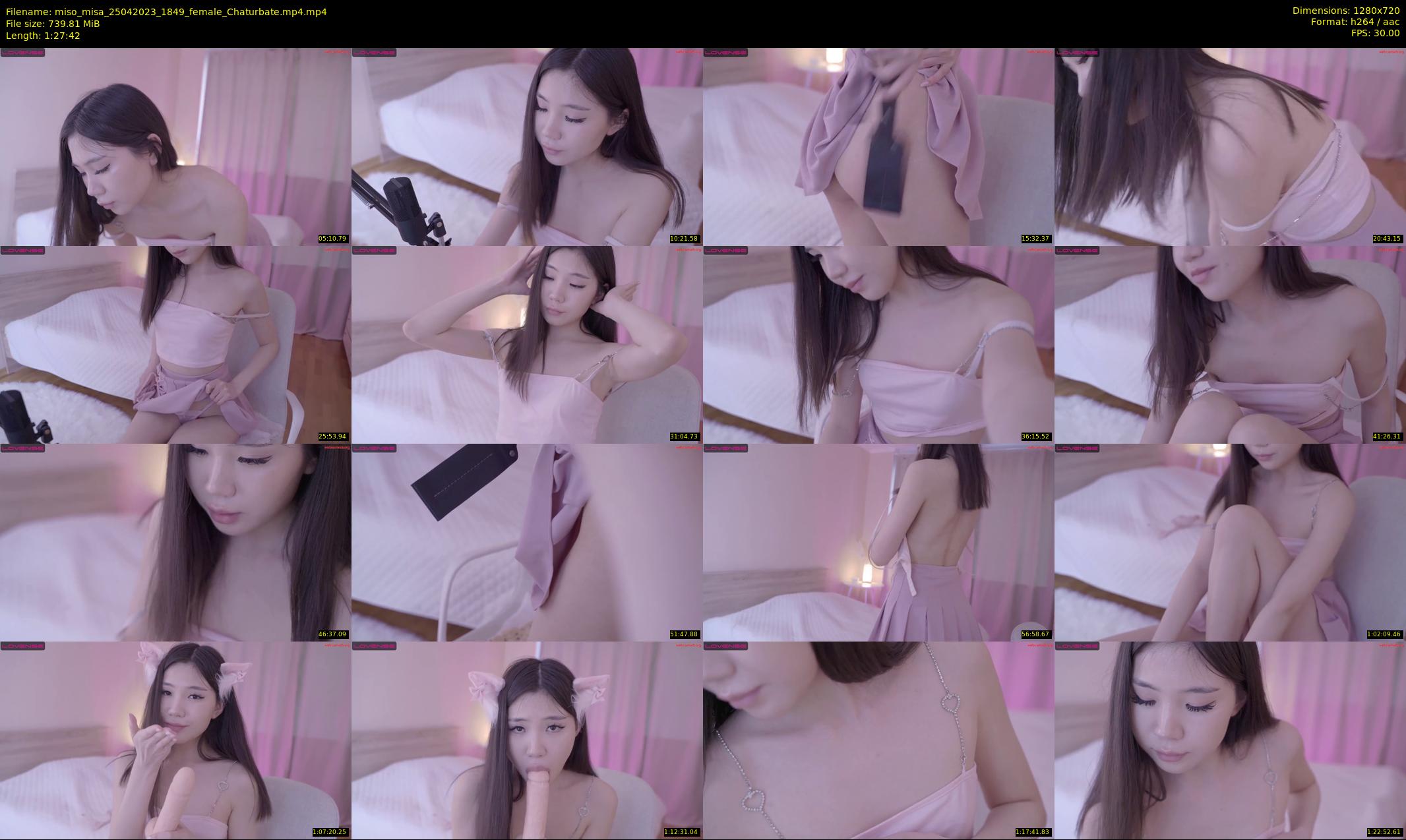 miso_misa — 88 minute Chaturbate female cam show recording, 720p, Apr 25, 2023