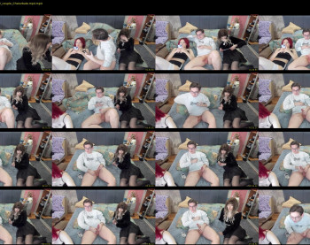 nickanny — 9 minute Chaturbate couple cam show recording, 720p, Apr 25, 2023