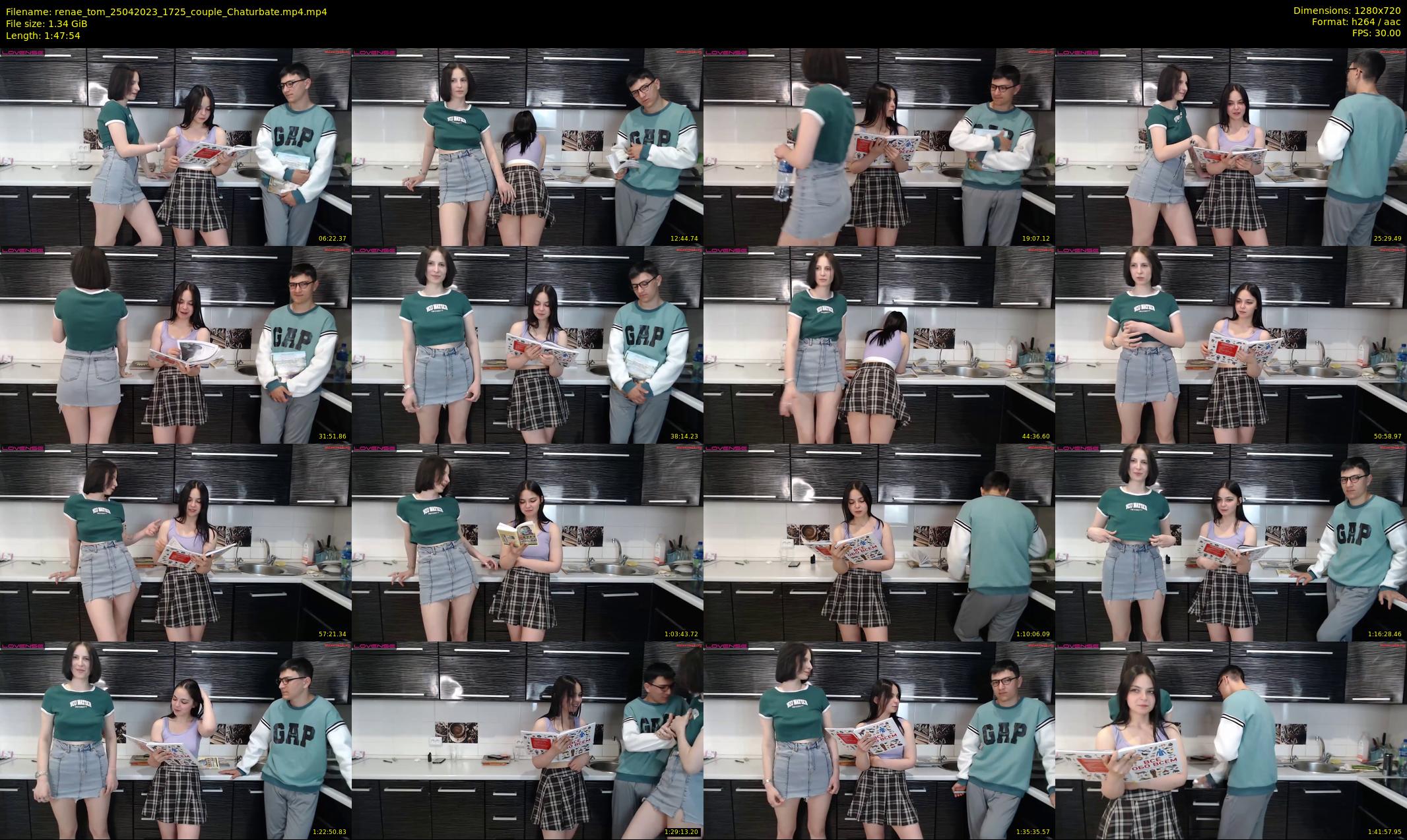renae_tom — 108 minute Chaturbate couple cam show recording, 720p, Apr 25, 2023