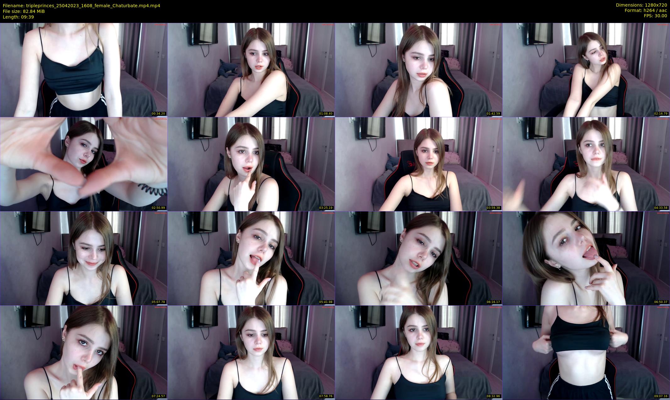 tripleprinces — 10 minute Chaturbate female cam show recording, 720p, Apr 25, 2023
