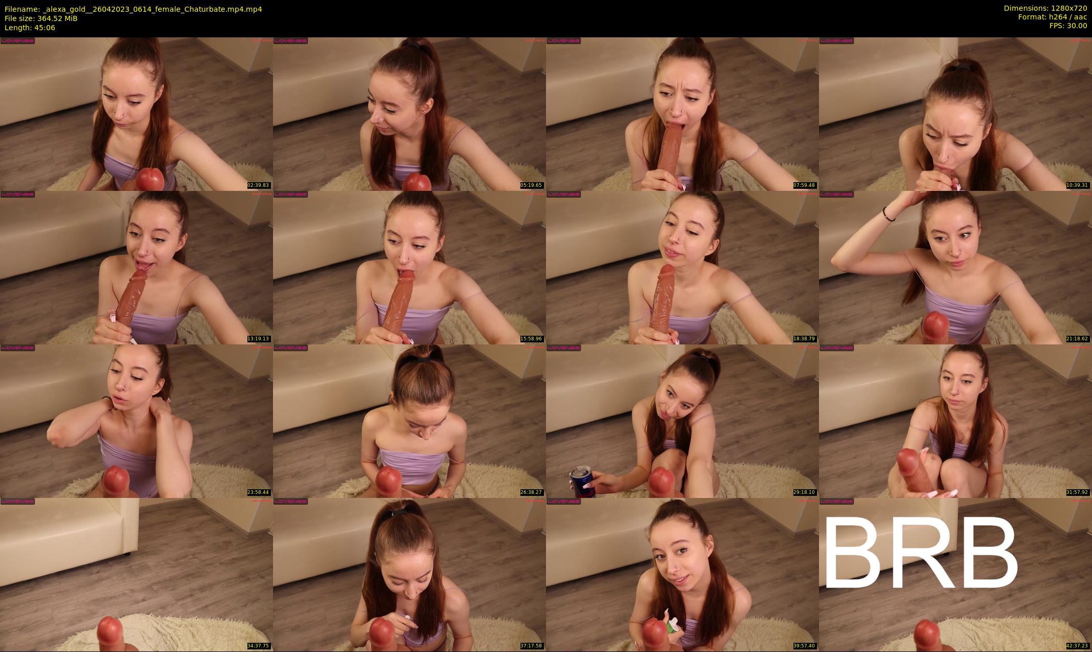 _alexa_gold_ — 46 minute Chaturbate female cam show recording, 720p, Apr 26, 2023