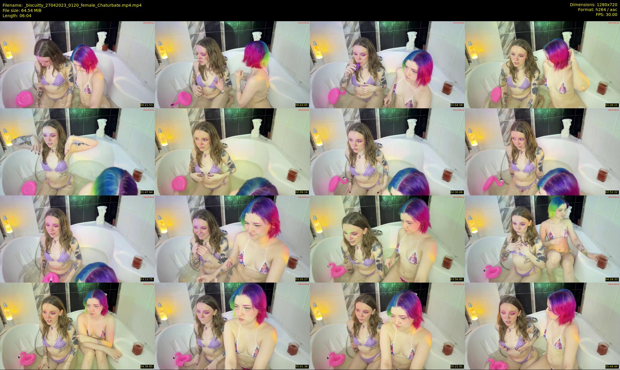 _biscuitty — 7 minute Chaturbate female cam show recording, 720p, Apr 27, 2023