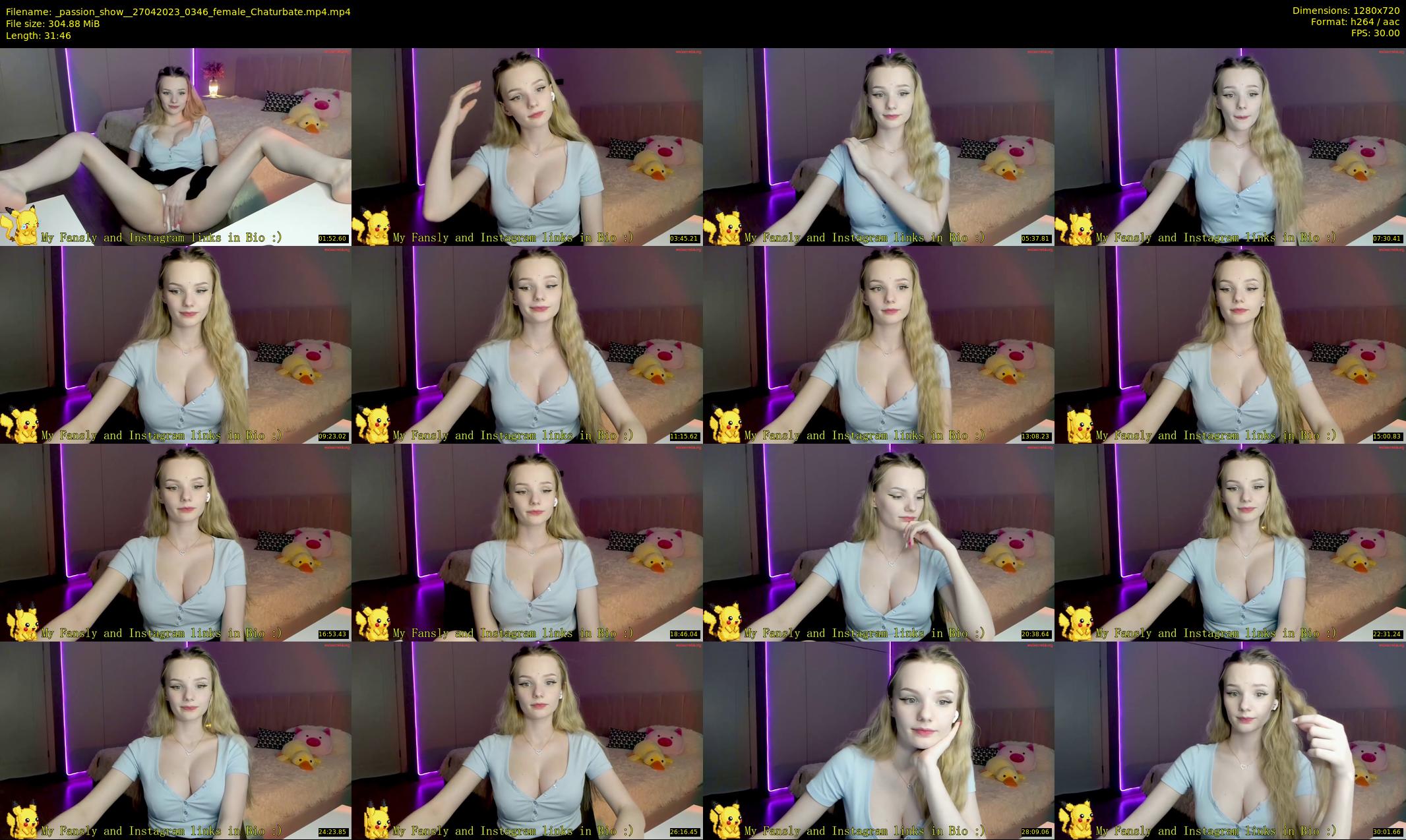 _passion_show_ — 32 minute Chaturbate couple cam show recording, 720p, Apr 27, 2023
