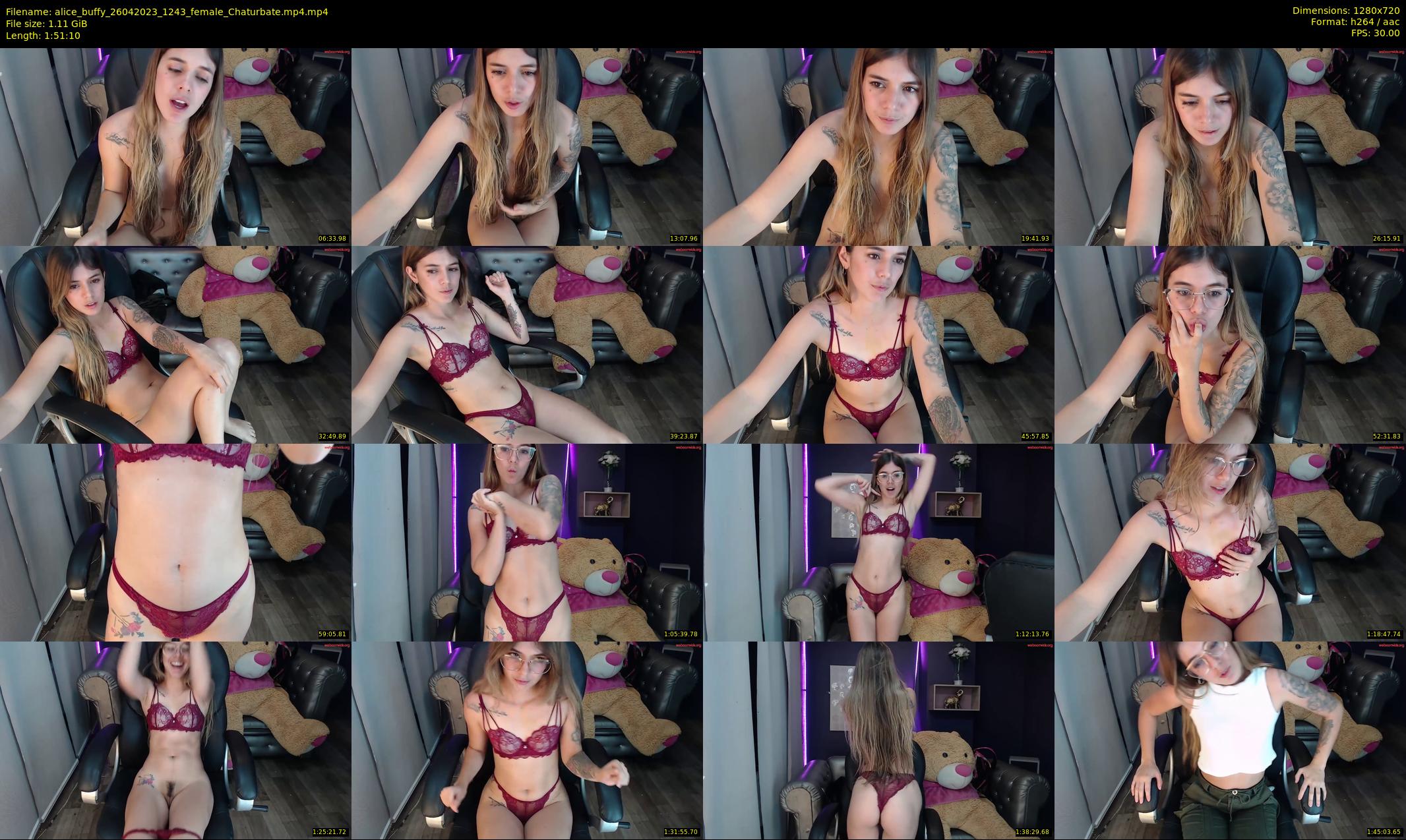alice_buffy — 112 minute Chaturbate female cam show recording, 720p, Apr 26, 2023
