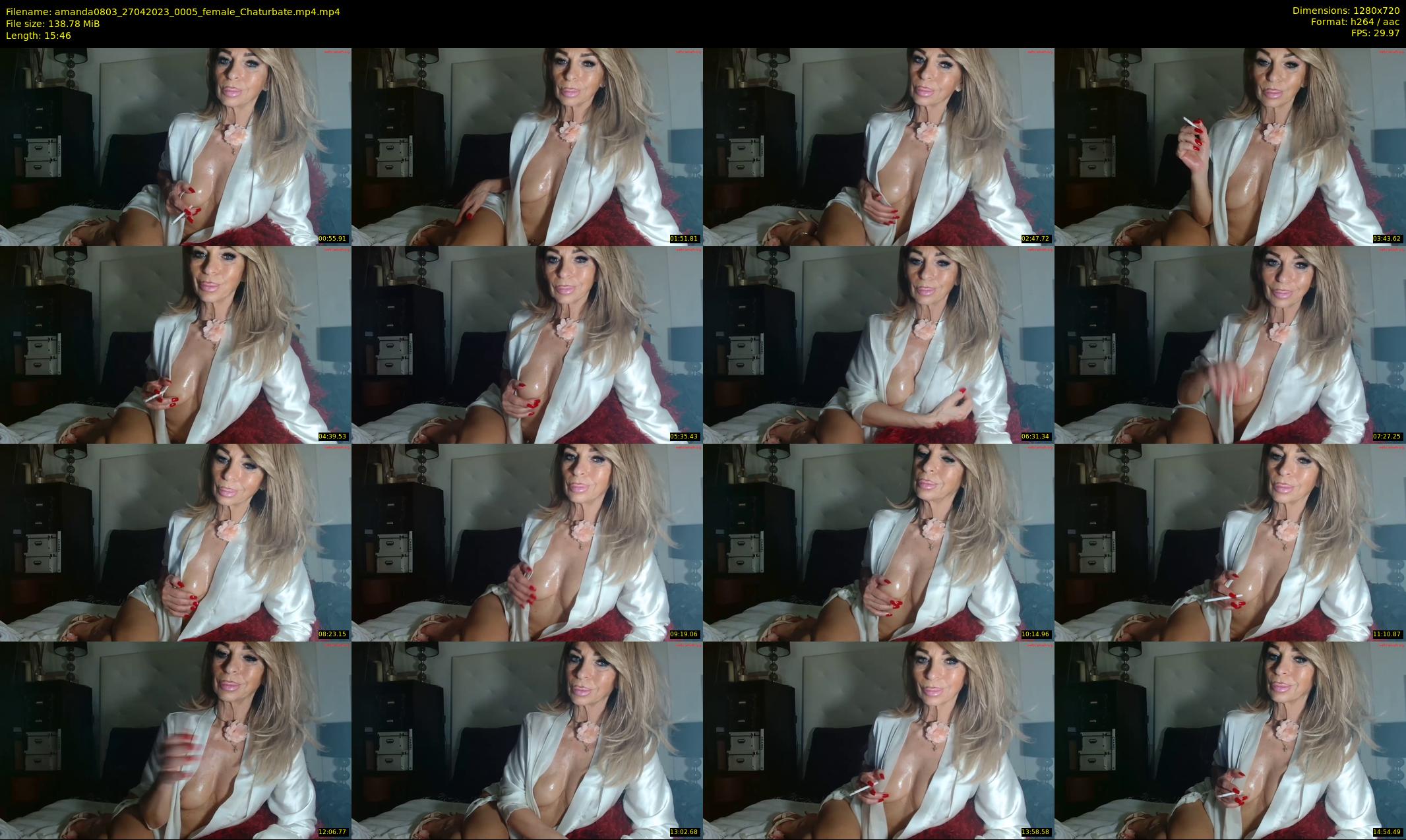 amanda0803 — 16 minute Chaturbate female cam show recording, 720p, Apr 27, 2023