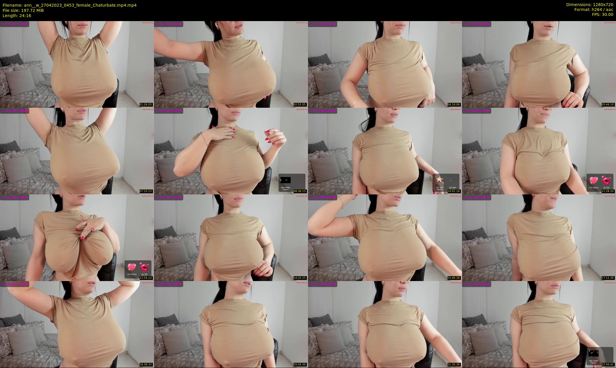 ann__w — 25 minute Chaturbate female cam show recording, 720p, Apr 27, 2023
