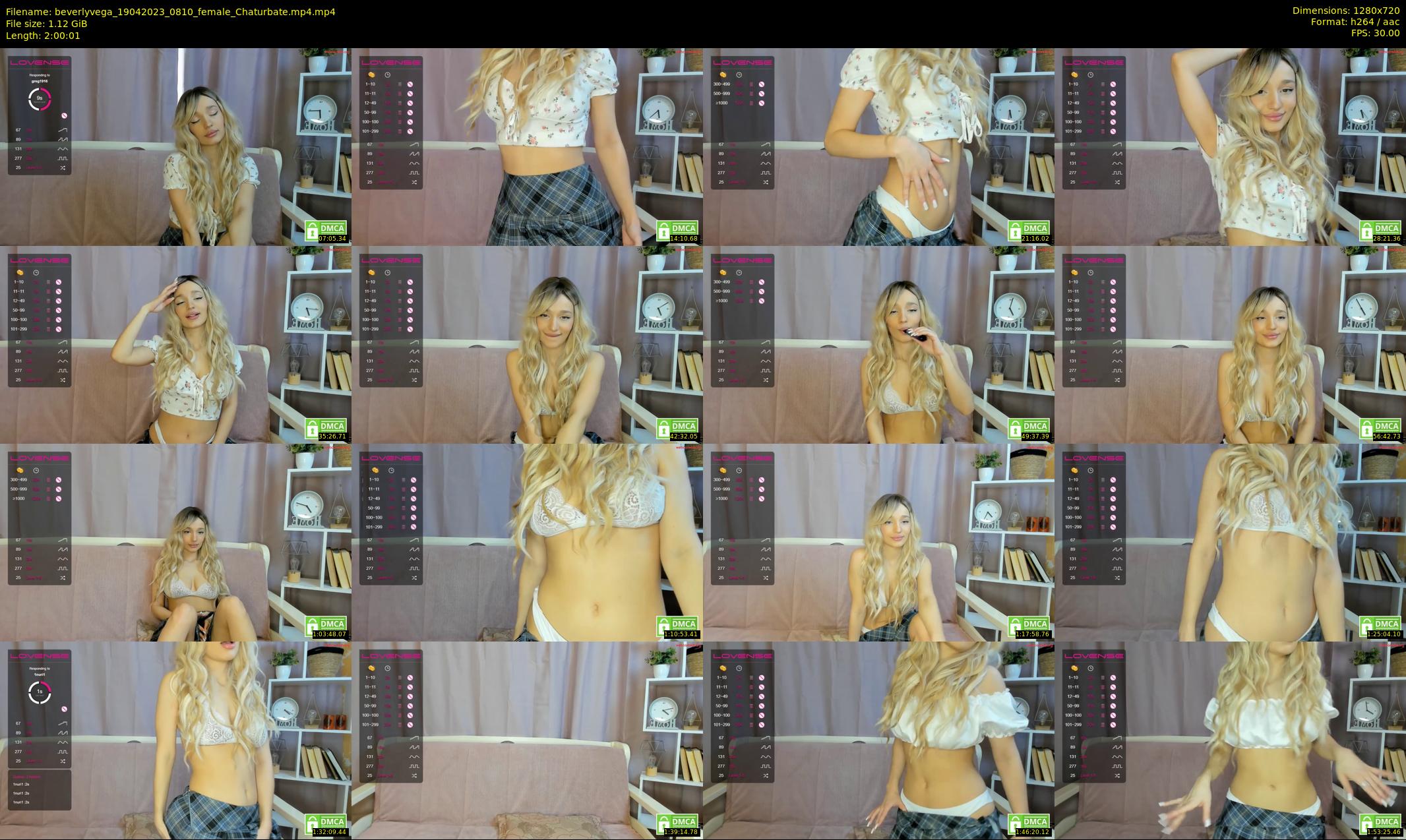 beverlyvega — 121 minute Chaturbate couple cam show recording, 720p, Apr 19, 2023