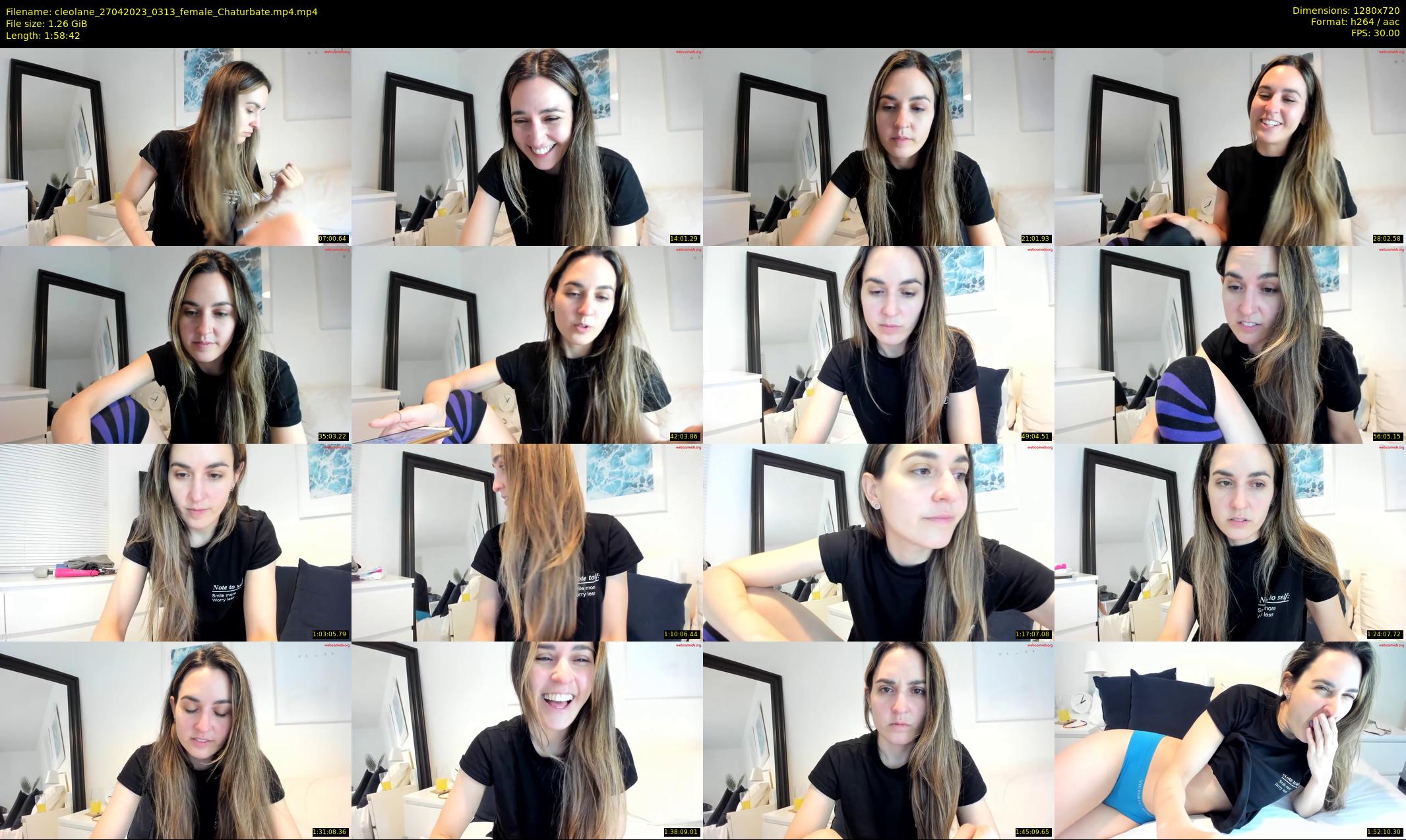 cleolane — 119 minute Chaturbate female cam show recording, 720p, Apr 27, 2023