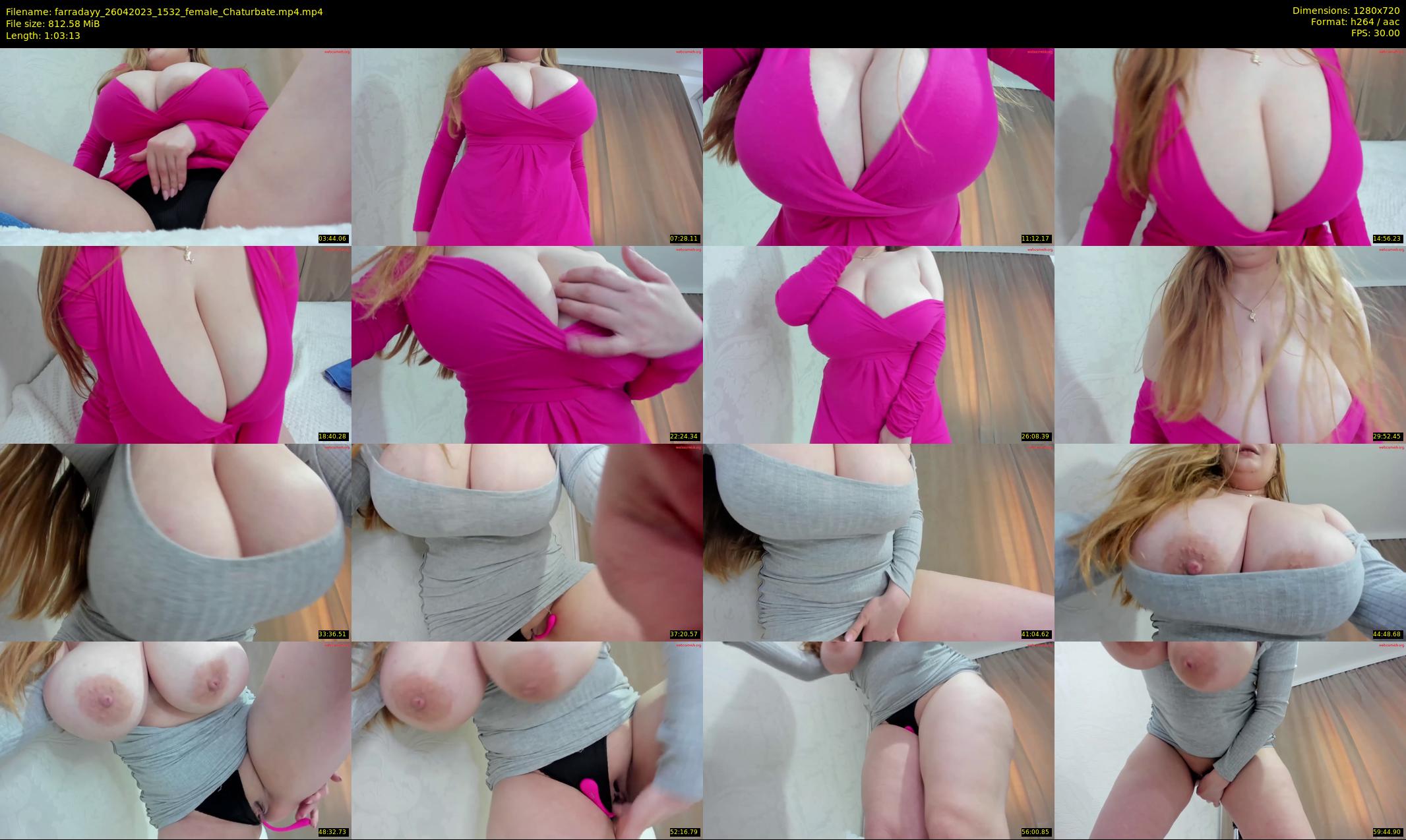 farradayy — 64 minute Chaturbate female cam show recording, 720p, Apr 26, 2023