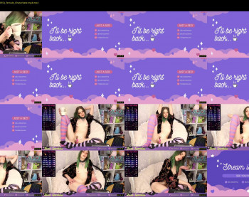 lunasparkles — 12 minute Chaturbate female cam show recording, 720p, Apr 27, 2023
