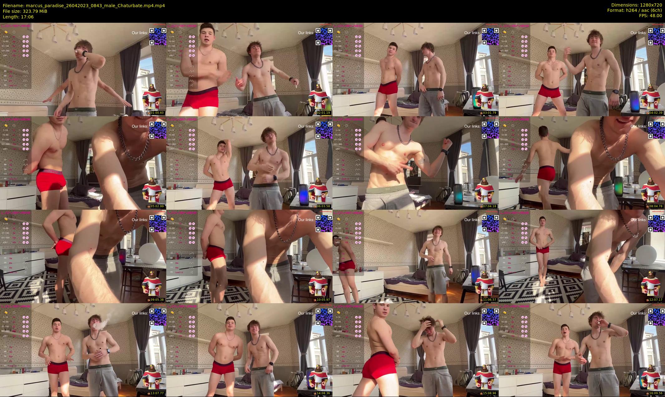 marcus_paradise — 18 minute Chaturbate male cam show recording, 720p, Apr 26, 2023