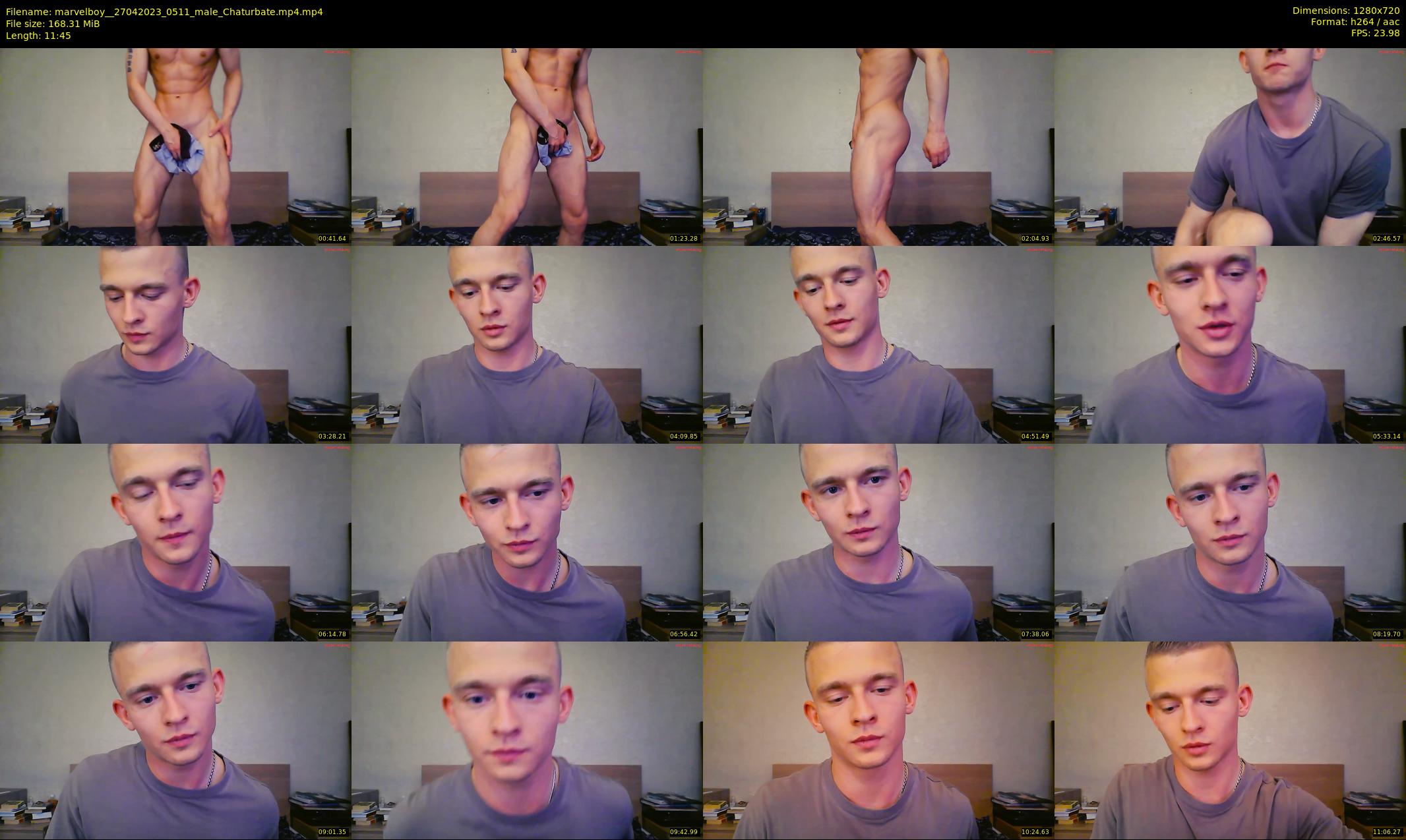 marvelboy_ — 12 minute Chaturbate male cam show recording, 720p, Apr 27, 2023