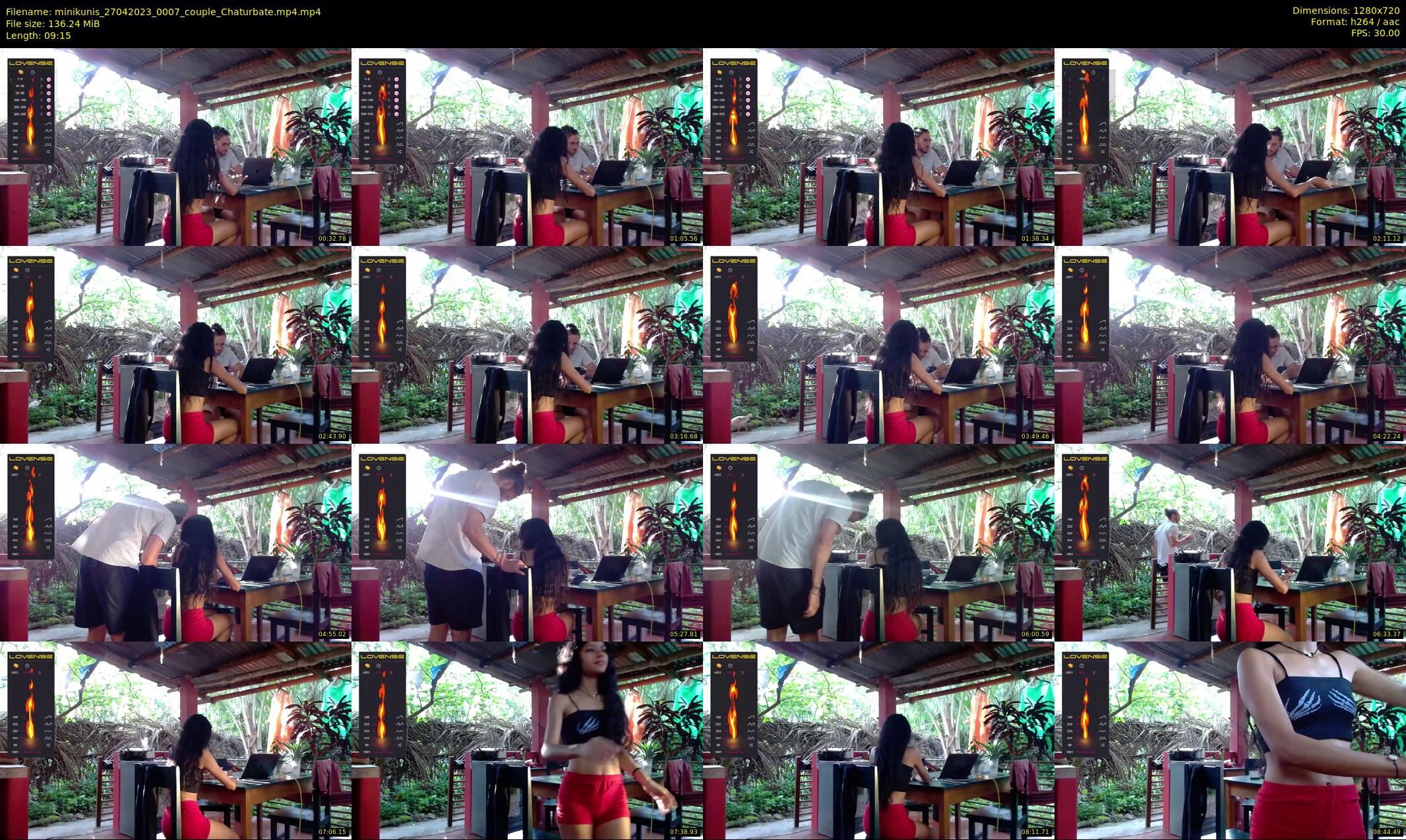 minikunis — 10 minute Chaturbate couple cam show recording, 720p, Apr 27, 2023