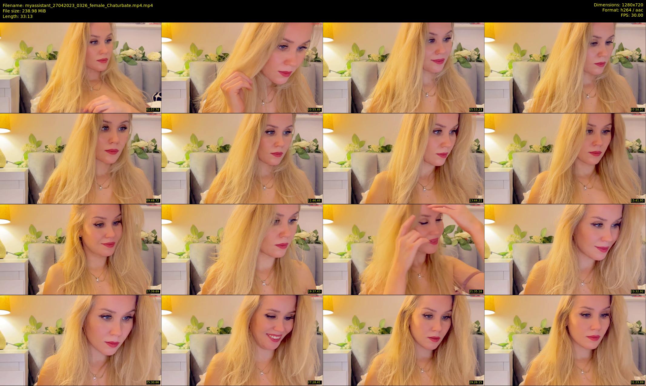 myassistant — 34 minute Chaturbate female cam show recording, 720p, Apr 27, 2023