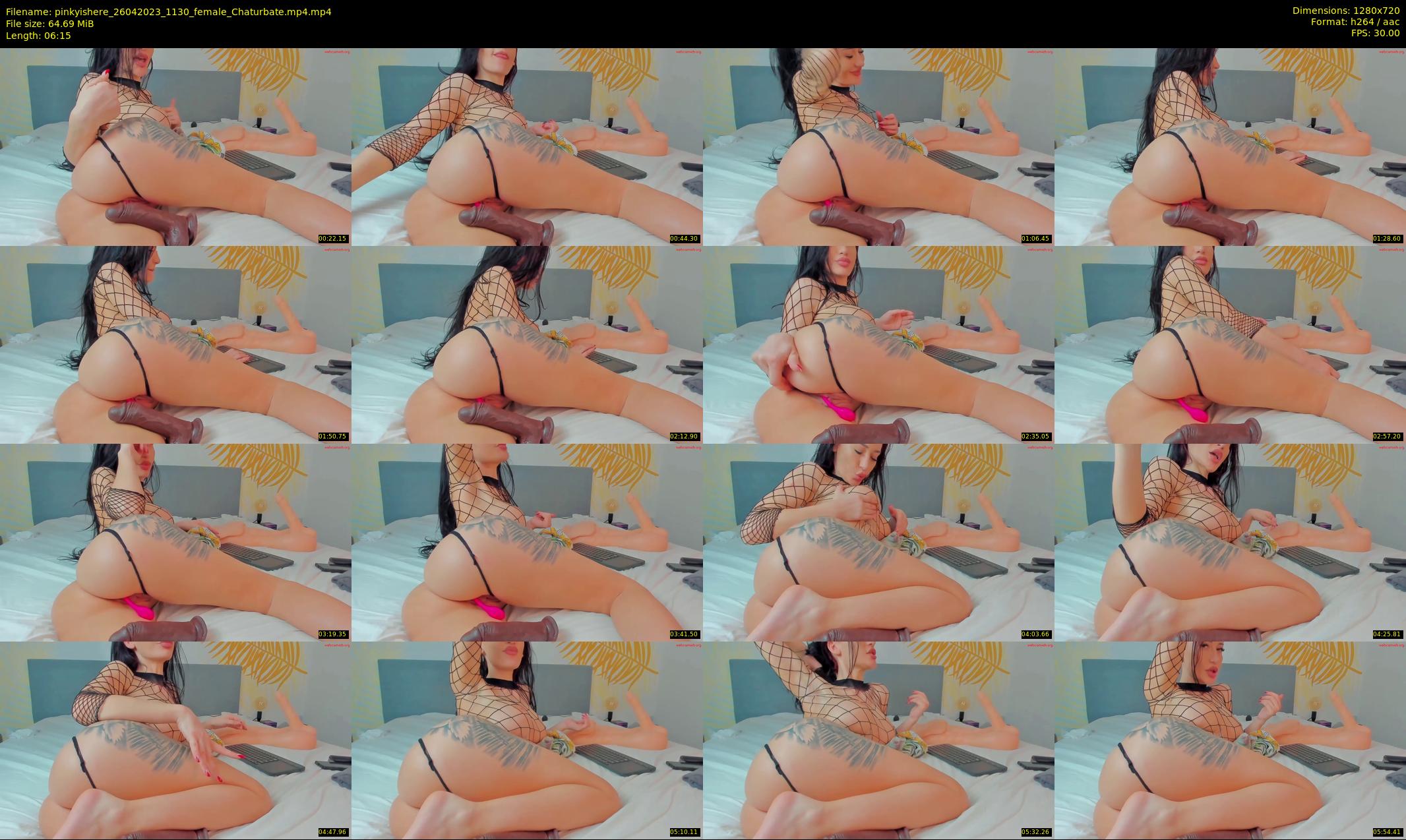 pinkyishere — 7 minute Chaturbate female cam show recording, 720p, Apr 26, 2023