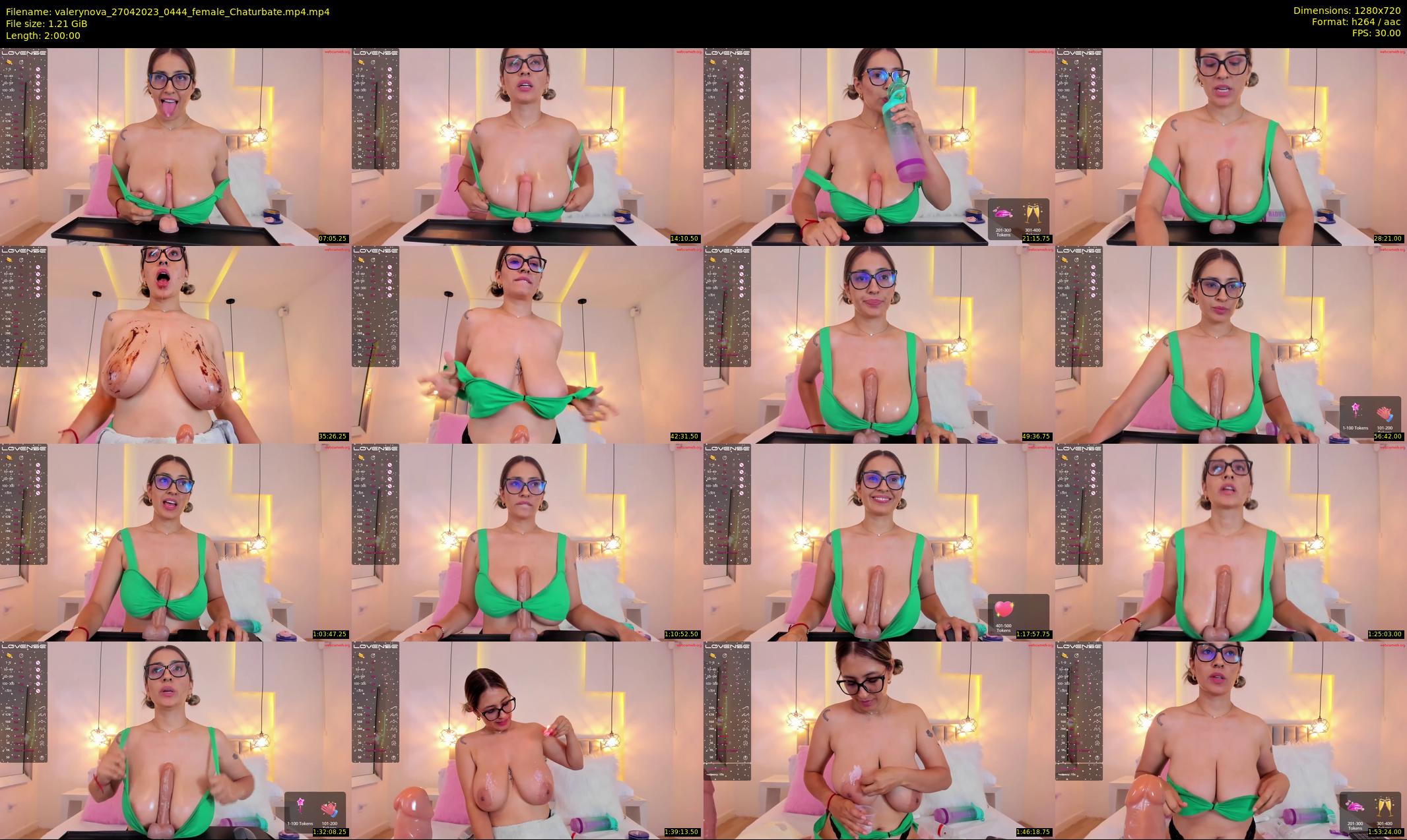 valerynova — 120 minute Chaturbate female cam show recording, 720p, Apr 27, 2023