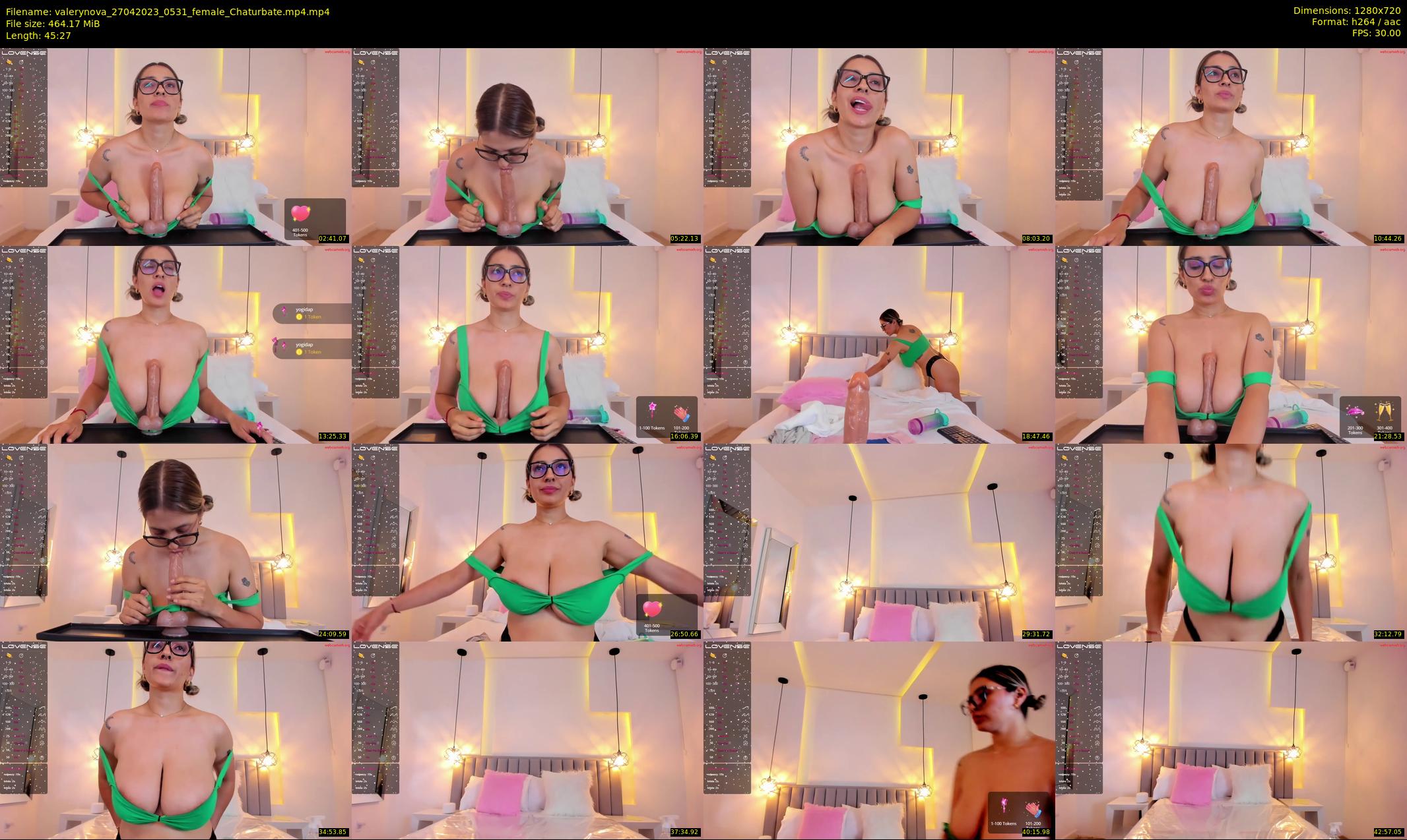 valerynova — 46 minute Chaturbate female cam show recording, 720p, Apr 27, 2023