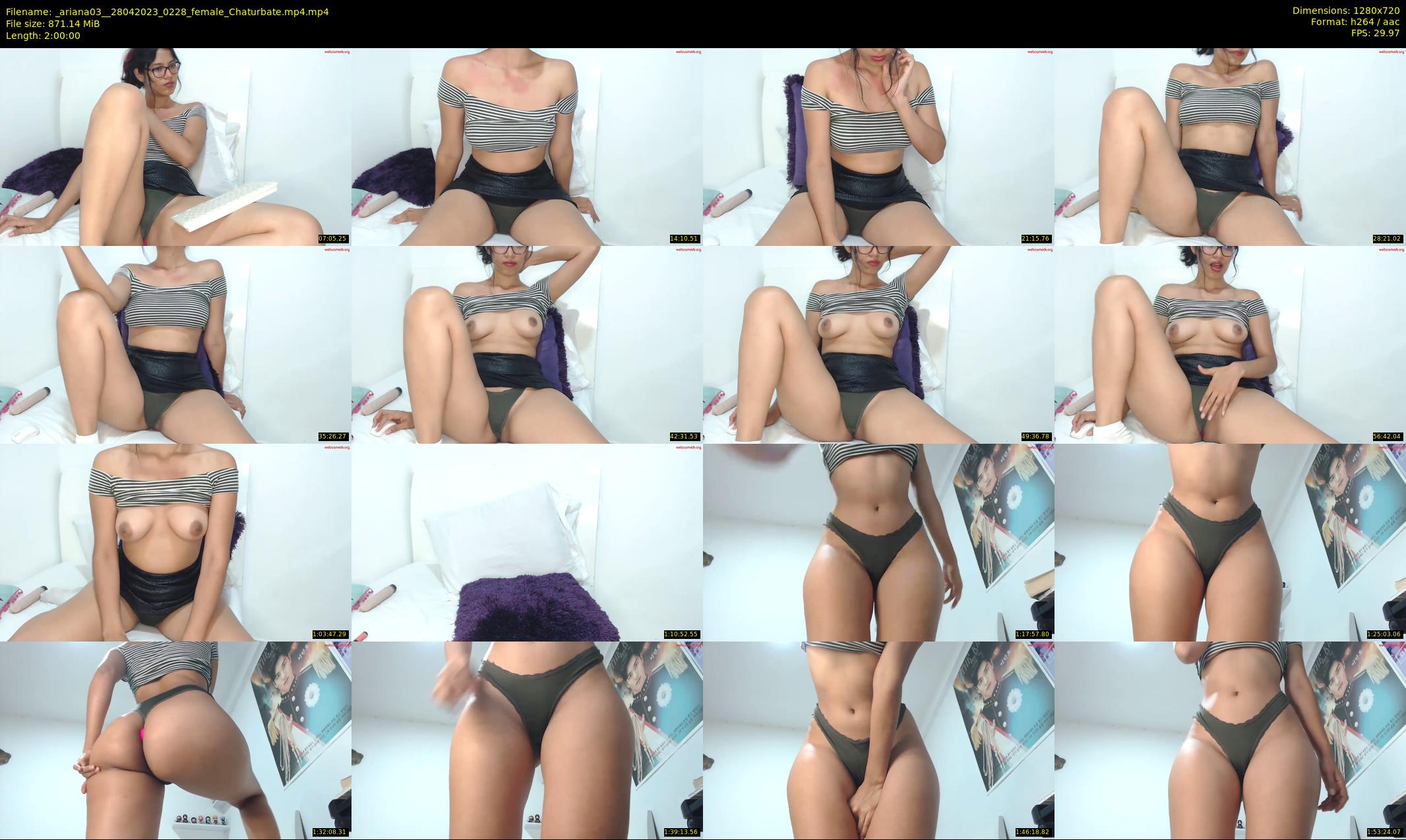 _ariana03_ — 120 minute Chaturbate female cam show recording, 720p, Apr 28, 2023