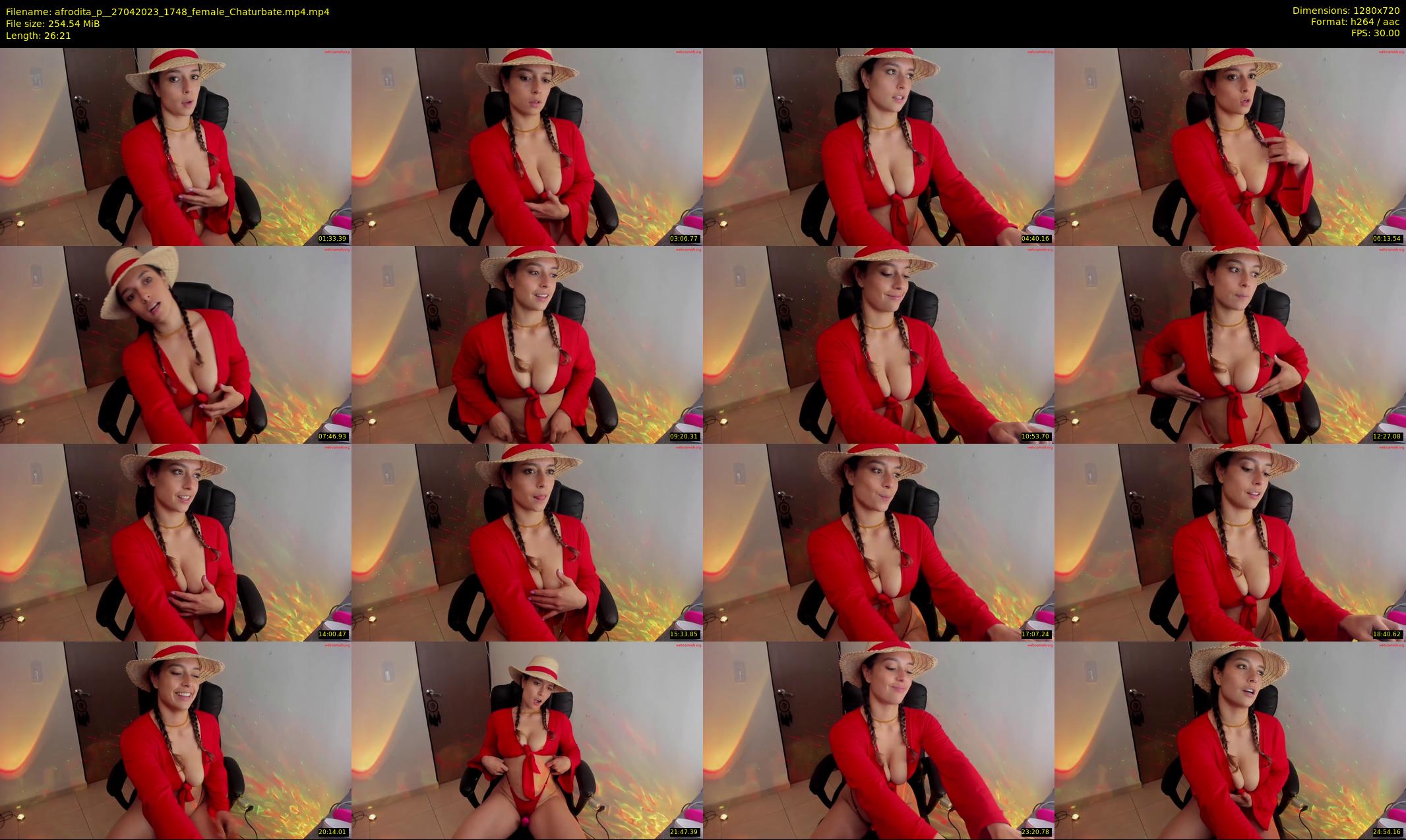 afrodita_p_ — 27 minute Chaturbate female cam show recording, 720p, Apr 27, 2023
