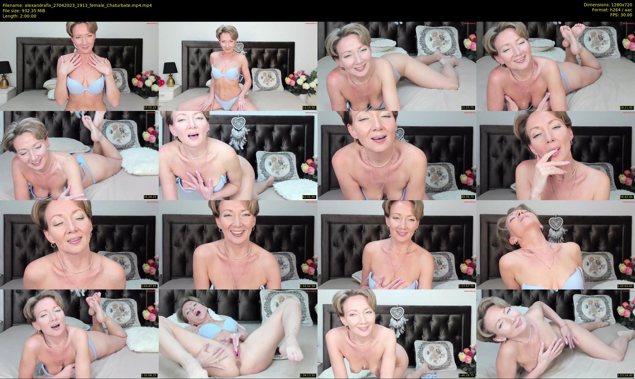 alexandrafix — 120 minute Chaturbate female cam show recording, 720p, Apr 27, 2023