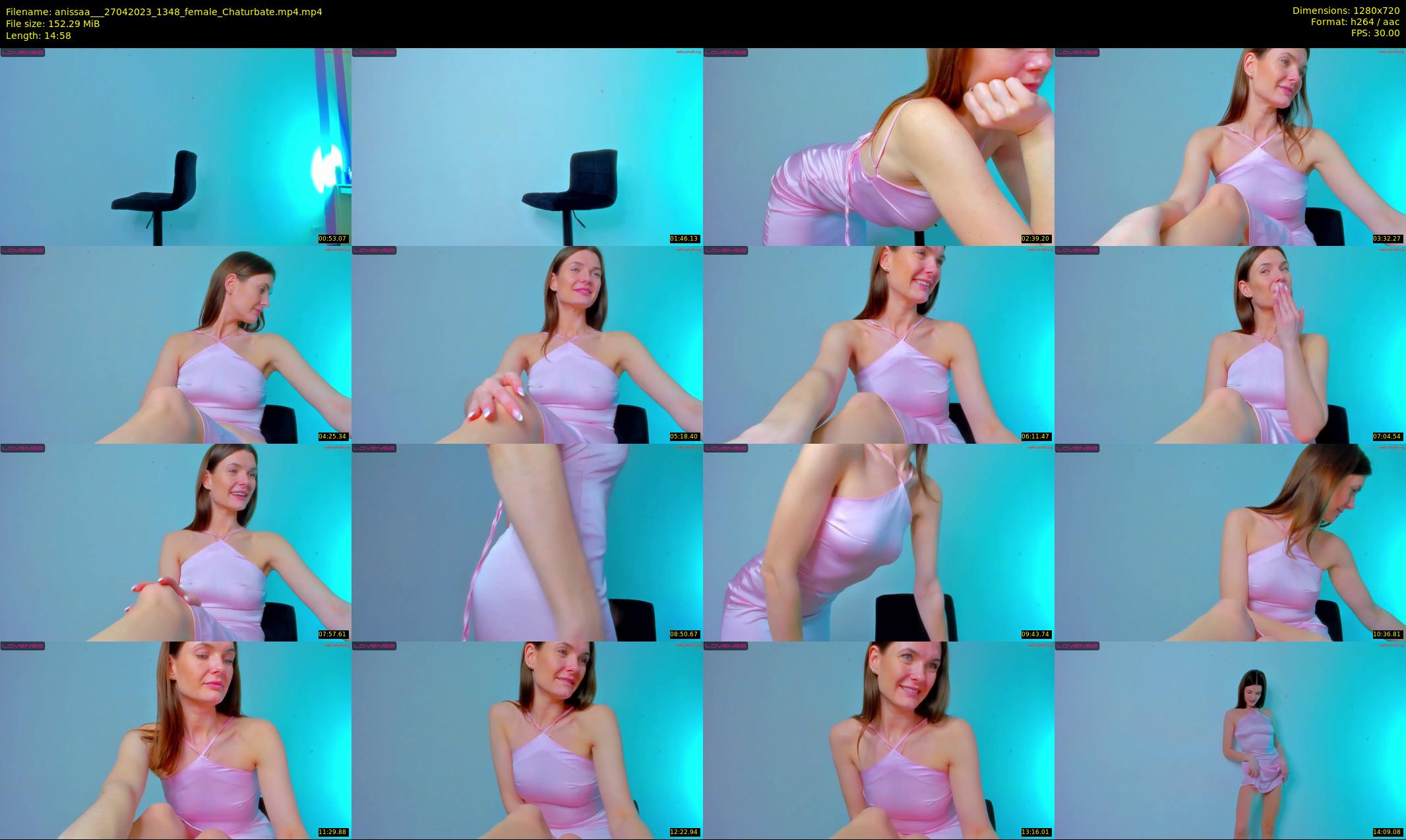 anissaa__ — 15 minute Chaturbate female cam show recording, 720p, Apr 27, 2023