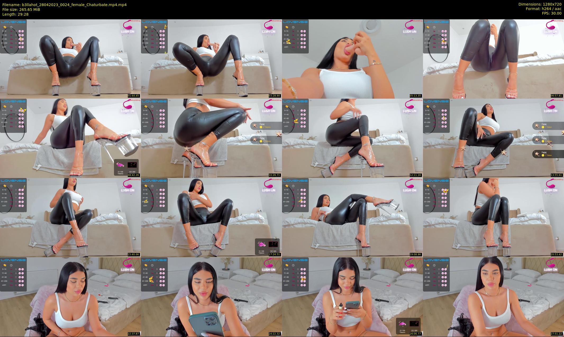 b3llahot — 30 minute Chaturbate female cam show recording, 720p, Apr 28, 2023