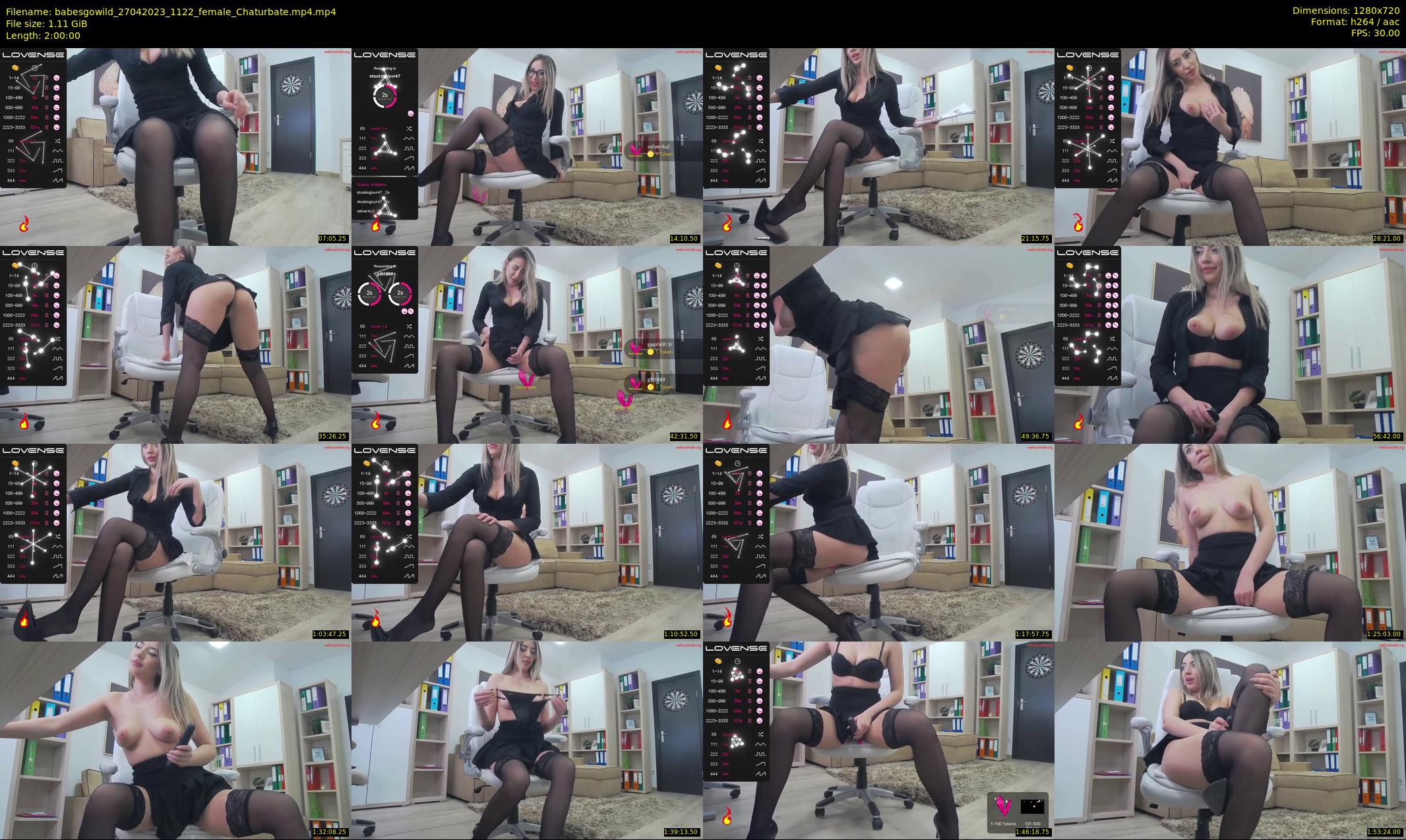 babesgowild — 120 minute Chaturbate couple cam show recording, 720p, Apr 27, 2023