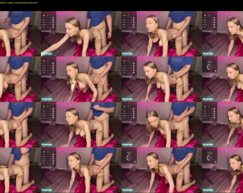bigtitslav123 — 12 minute Chaturbate couple cam show recording, 720p, Apr 27, 2023