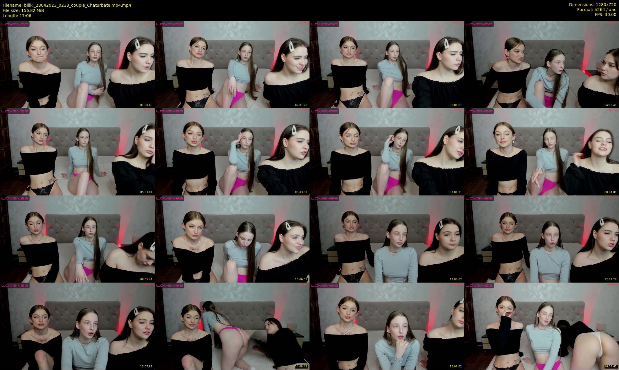 bjliki — 18 minute Chaturbate couple cam show recording, 720p, Apr 28, 2023