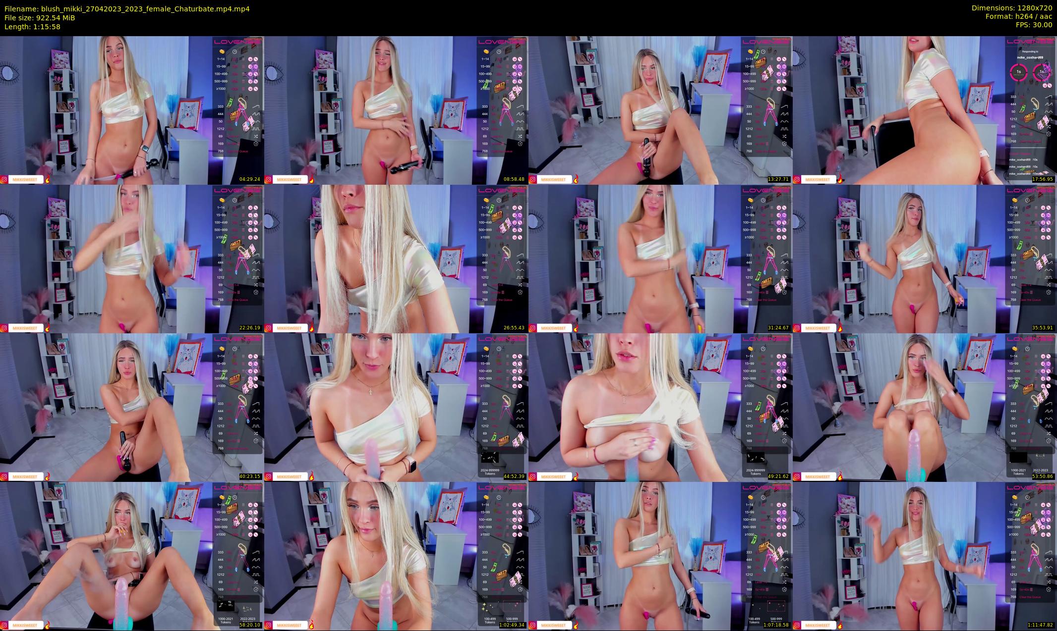 blush_mikki — 76 minute Chaturbate female cam show recording, 720p, Apr 27, 2023