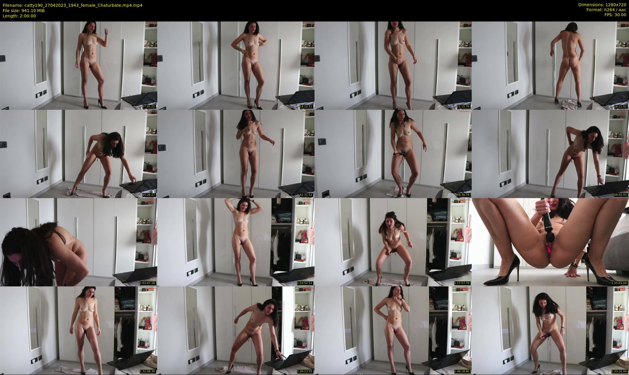 catty190 — 120 minute Chaturbate female cam show recording, 720p, Apr 27, 2023