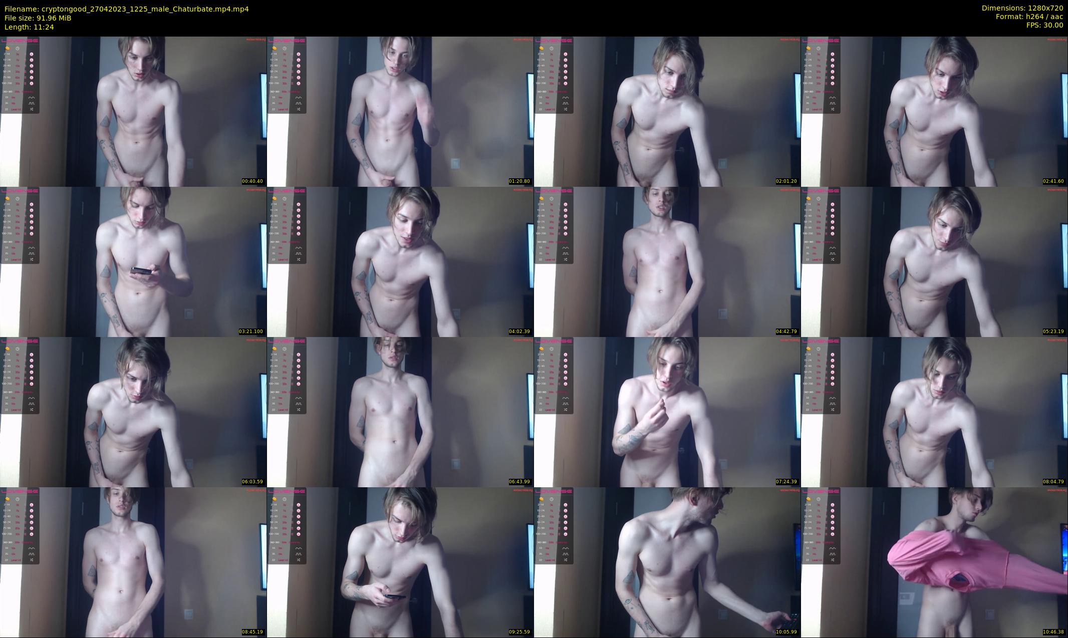 cryptongood — 12 minute Chaturbate male cam show recording, 720p, Apr 27, 2023