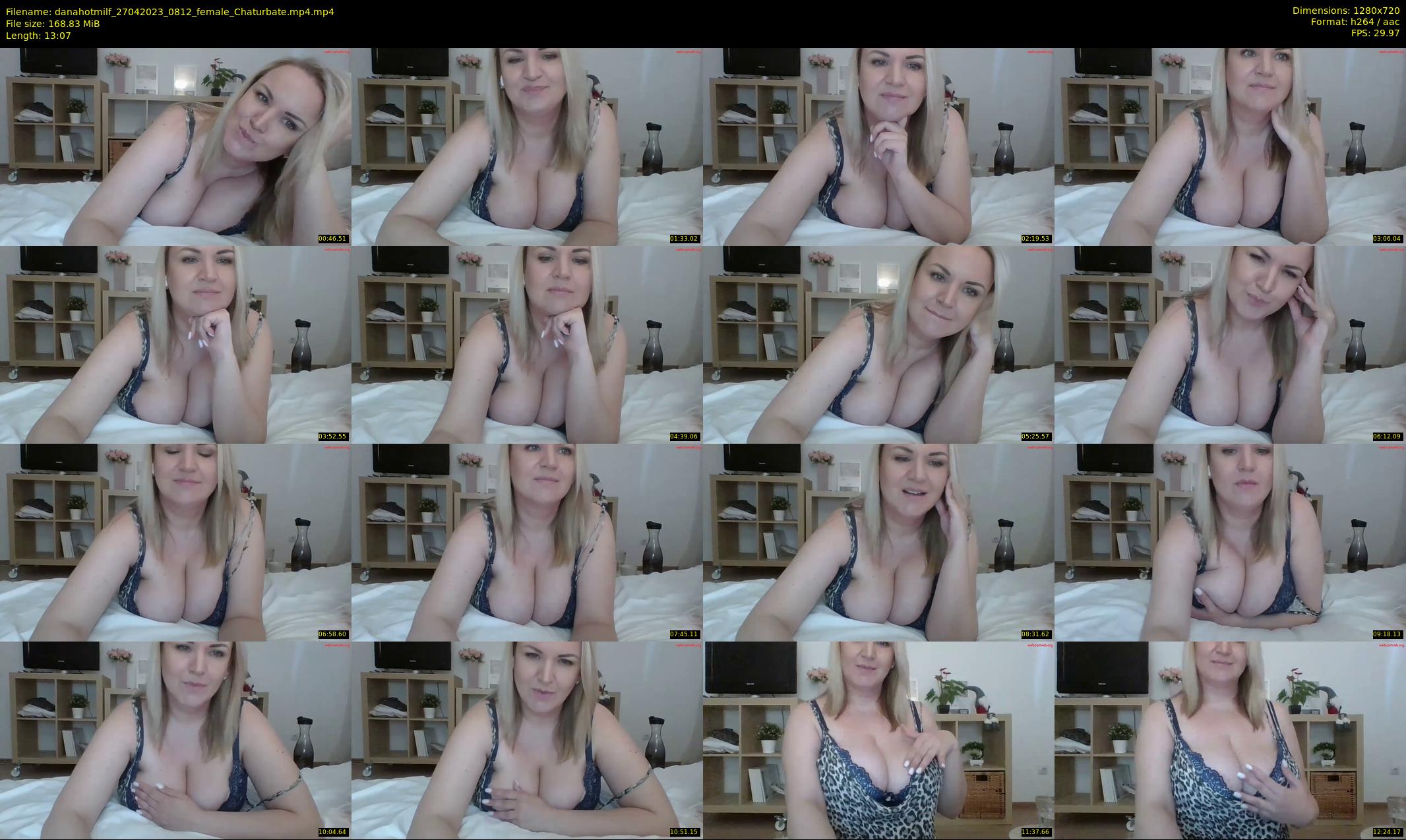 danahotmilf — 14 minute Chaturbate female cam show recording, 720p, Apr 27, 2023