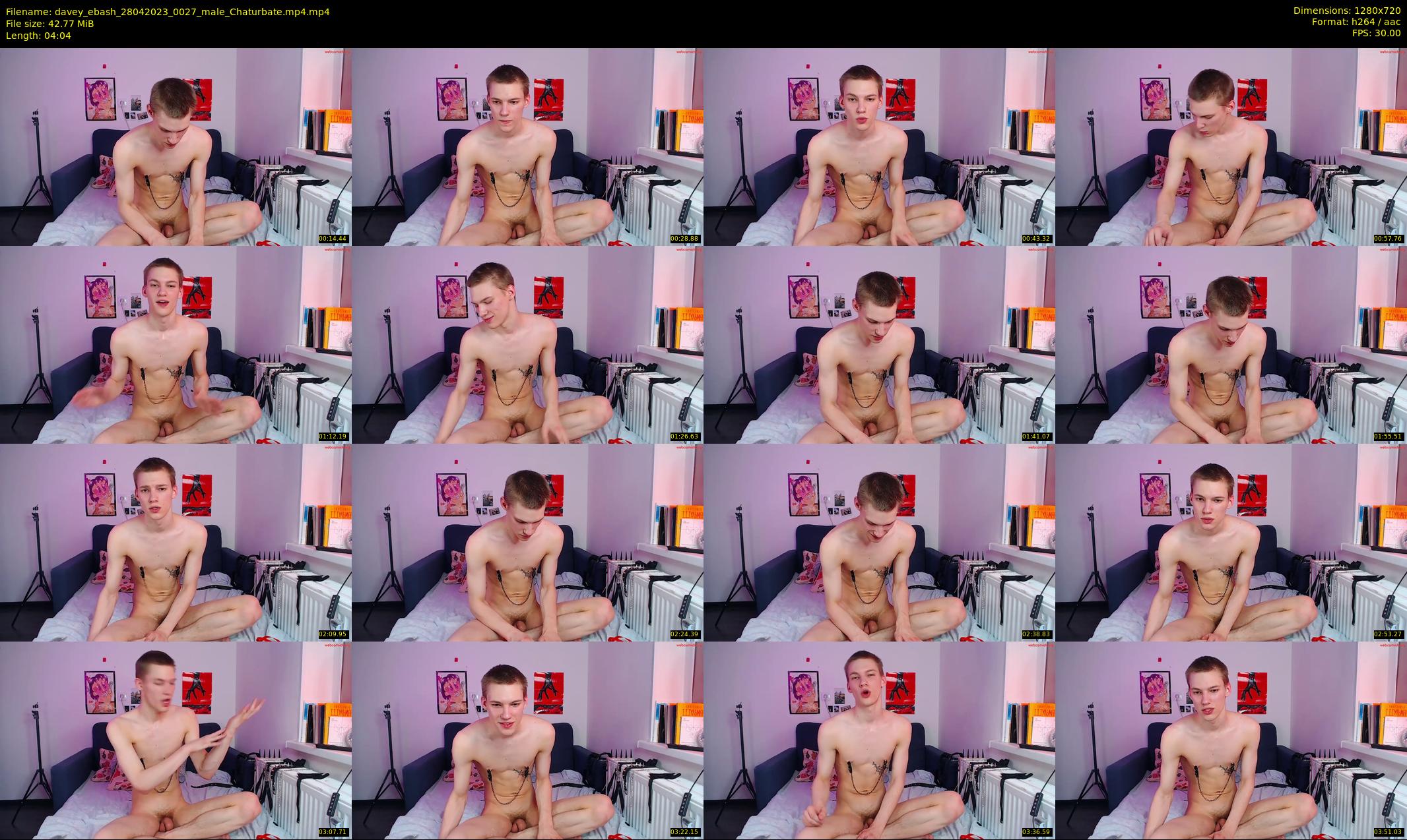 davey_ebash — 5 minute Chaturbate male cam show recording, 720p, Apr 28, 2023