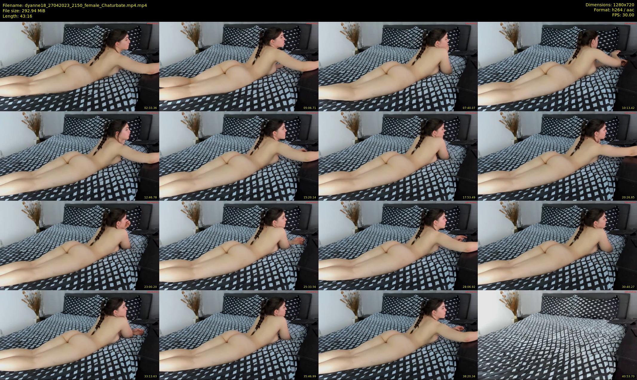 dyanne18 — 44 minute Chaturbate female cam show recording, 720p, Apr 27, 2023
