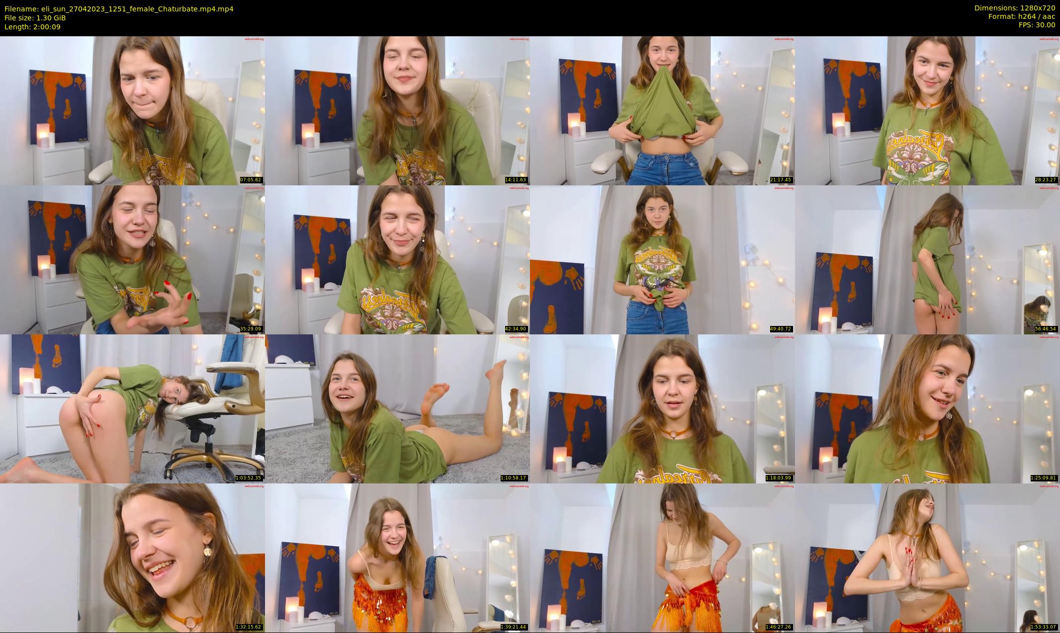 eli_sun — 121 minute Chaturbate female cam show recording, 720p, Apr 27, 2023