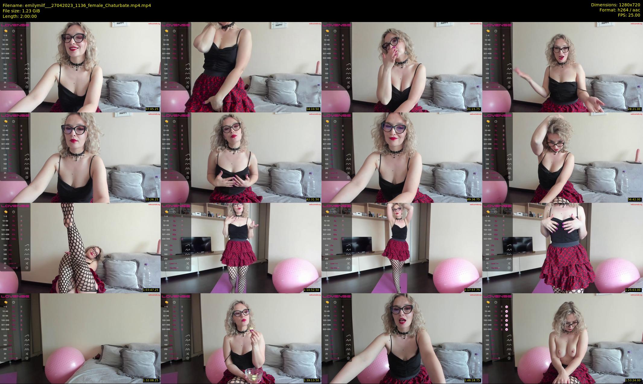 emilymilf__ — 120 minute Chaturbate female cam show recording, 720p, Apr 27, 2023