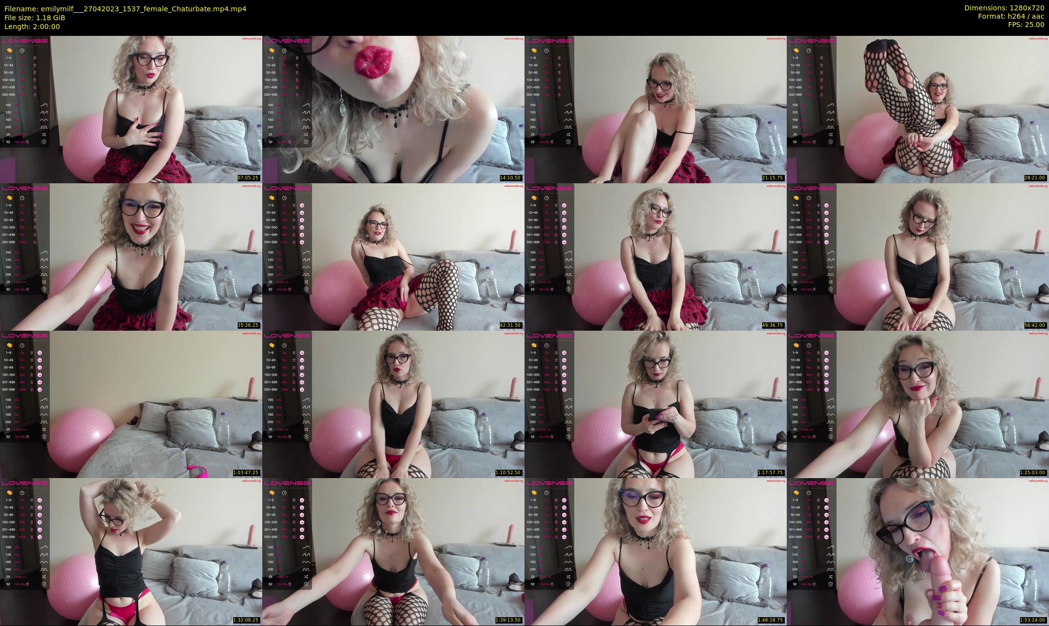 emilymilf__ — 120 minute Chaturbate female cam show recording, 720p, Apr 27, 2023